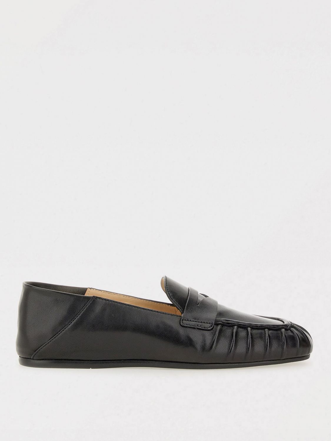 Stuart Weitzman Moccasin "brooks" In Black