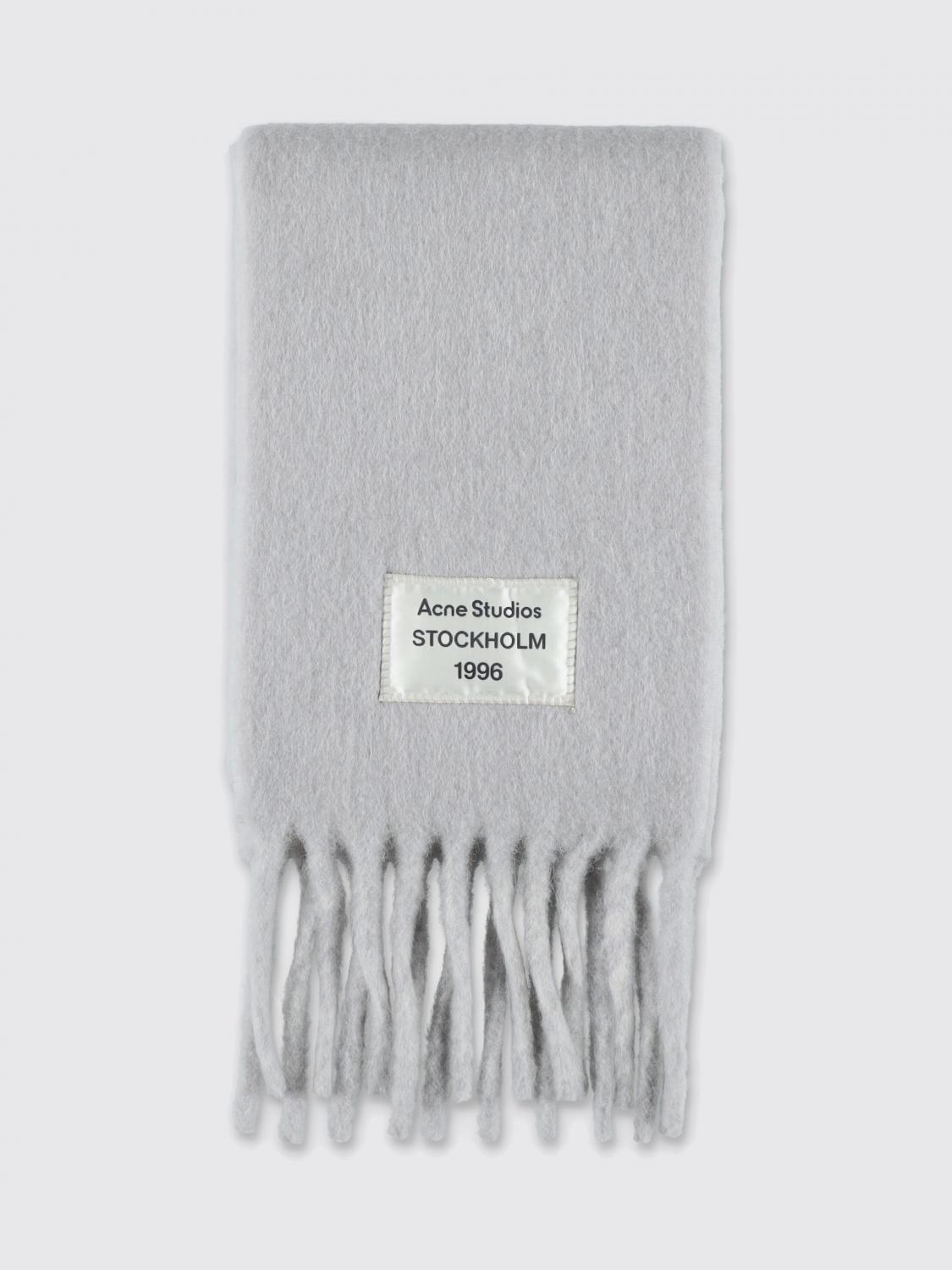 Scarf ACNE STUDIOS Men color Grey