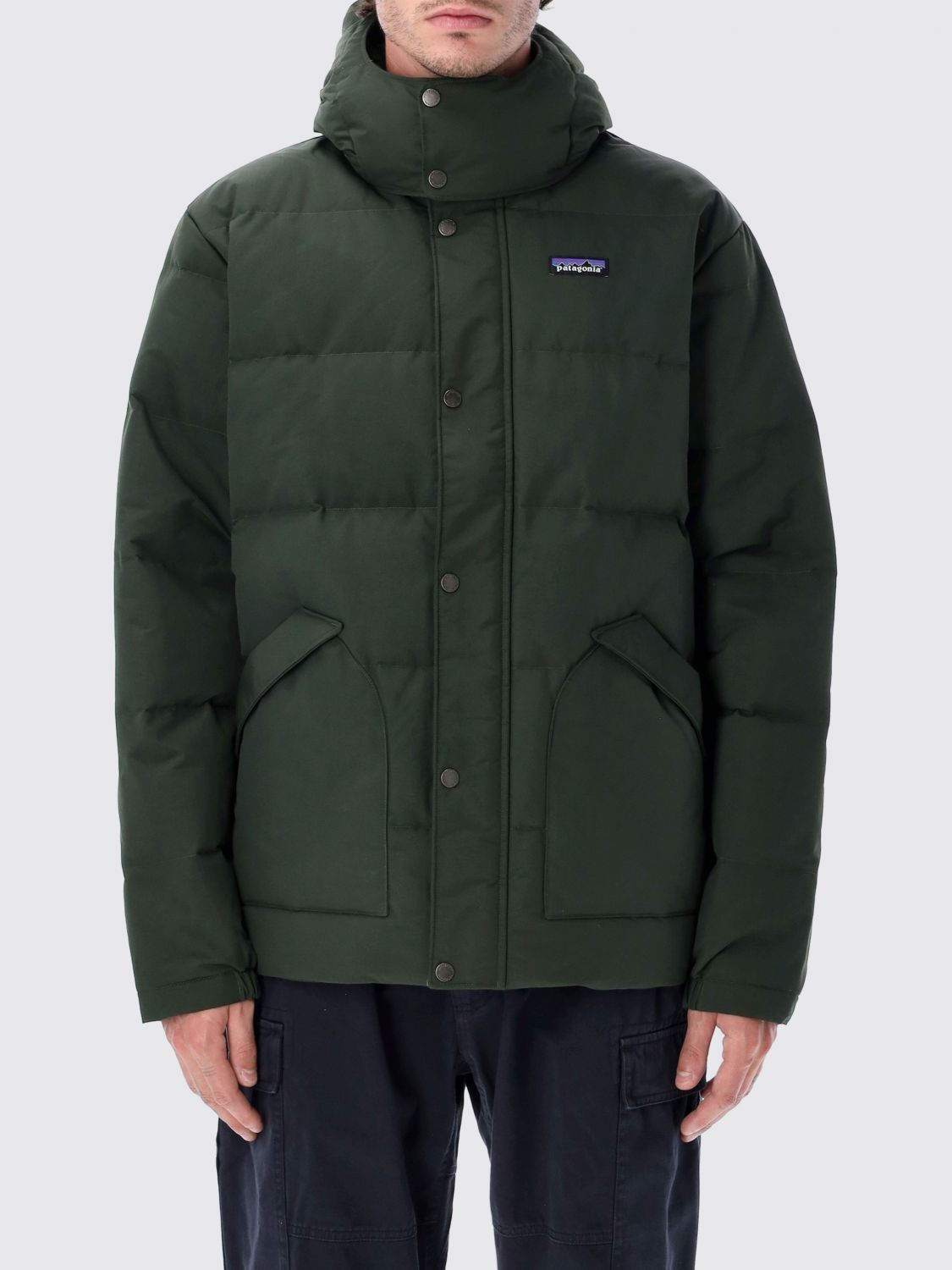 Patagonia Downdrift Recycled Down Jacket In Multi