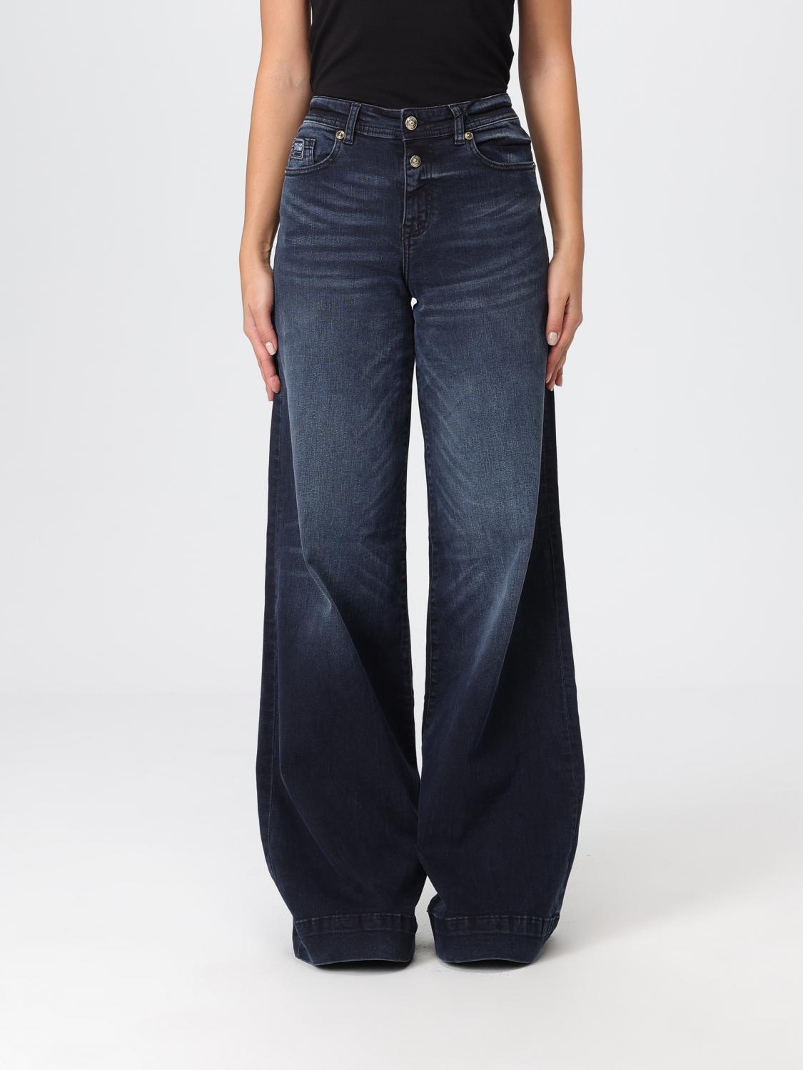 VERSACE JEANS COUTURE Jeans Damen Farbe Schwarz