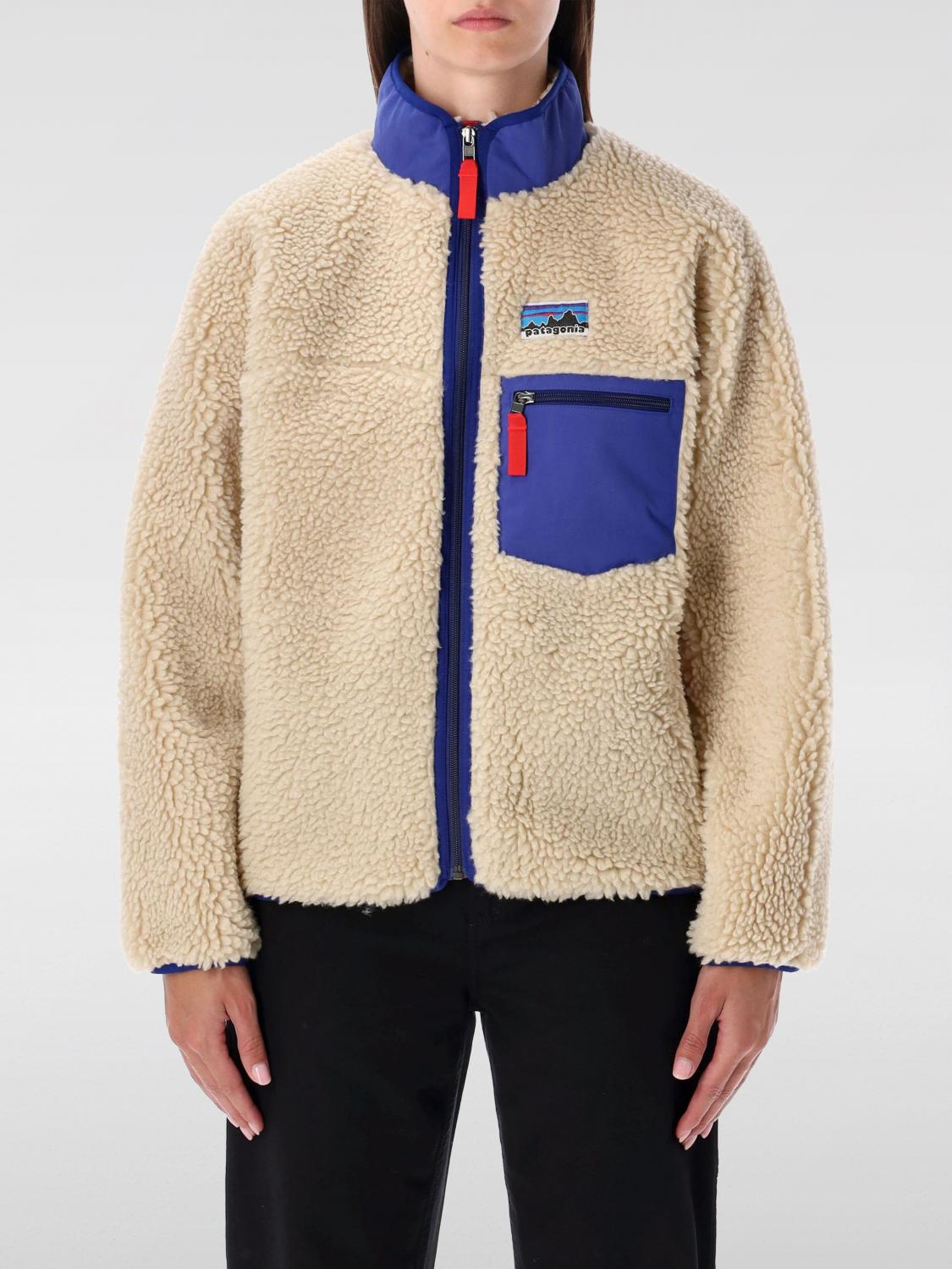 Patagonia Modern Jacket With Contrast Trim And Pockets In Neutral