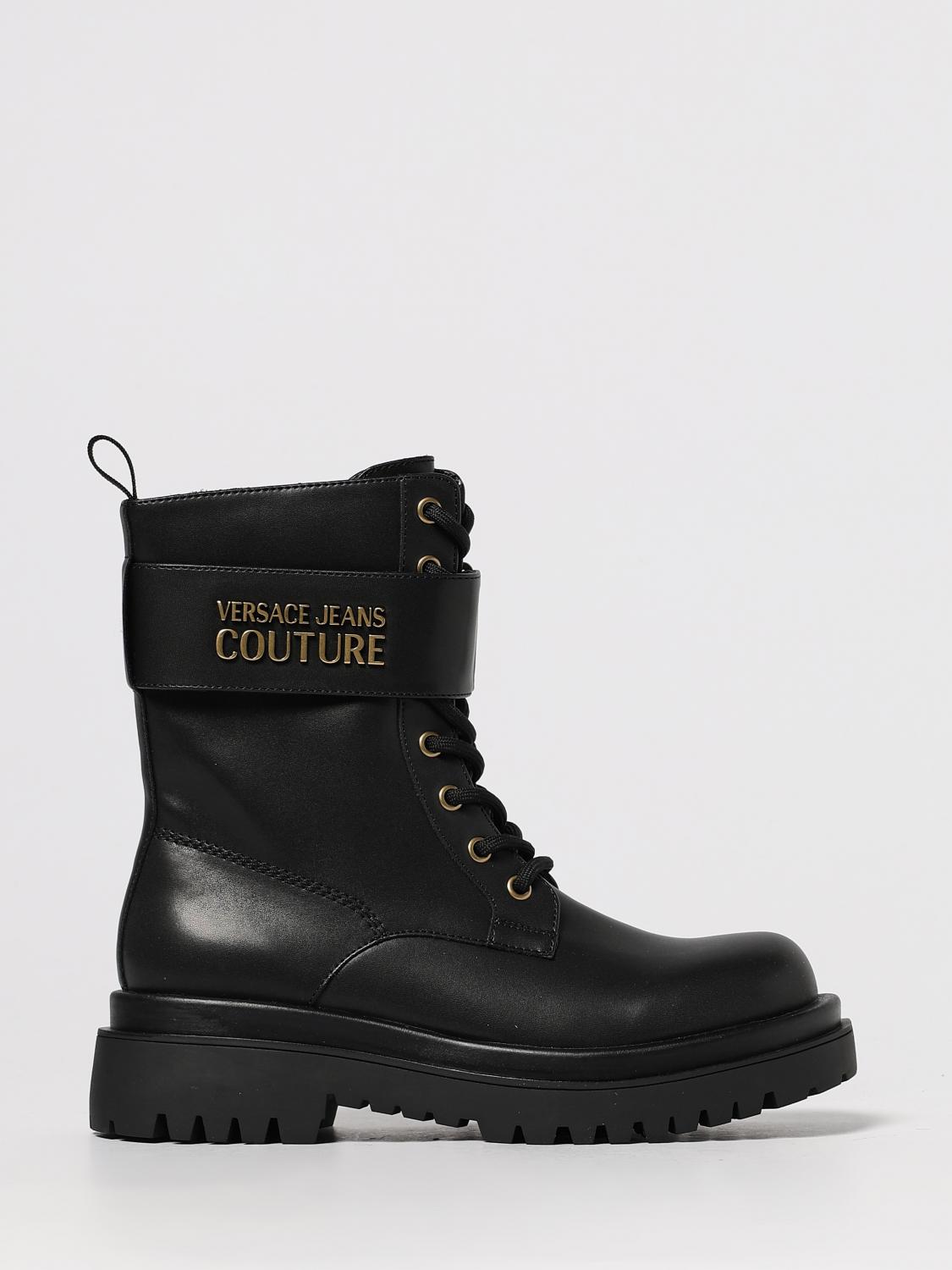 Boots Woman color Black - Versace Jeans Couture - Modalova