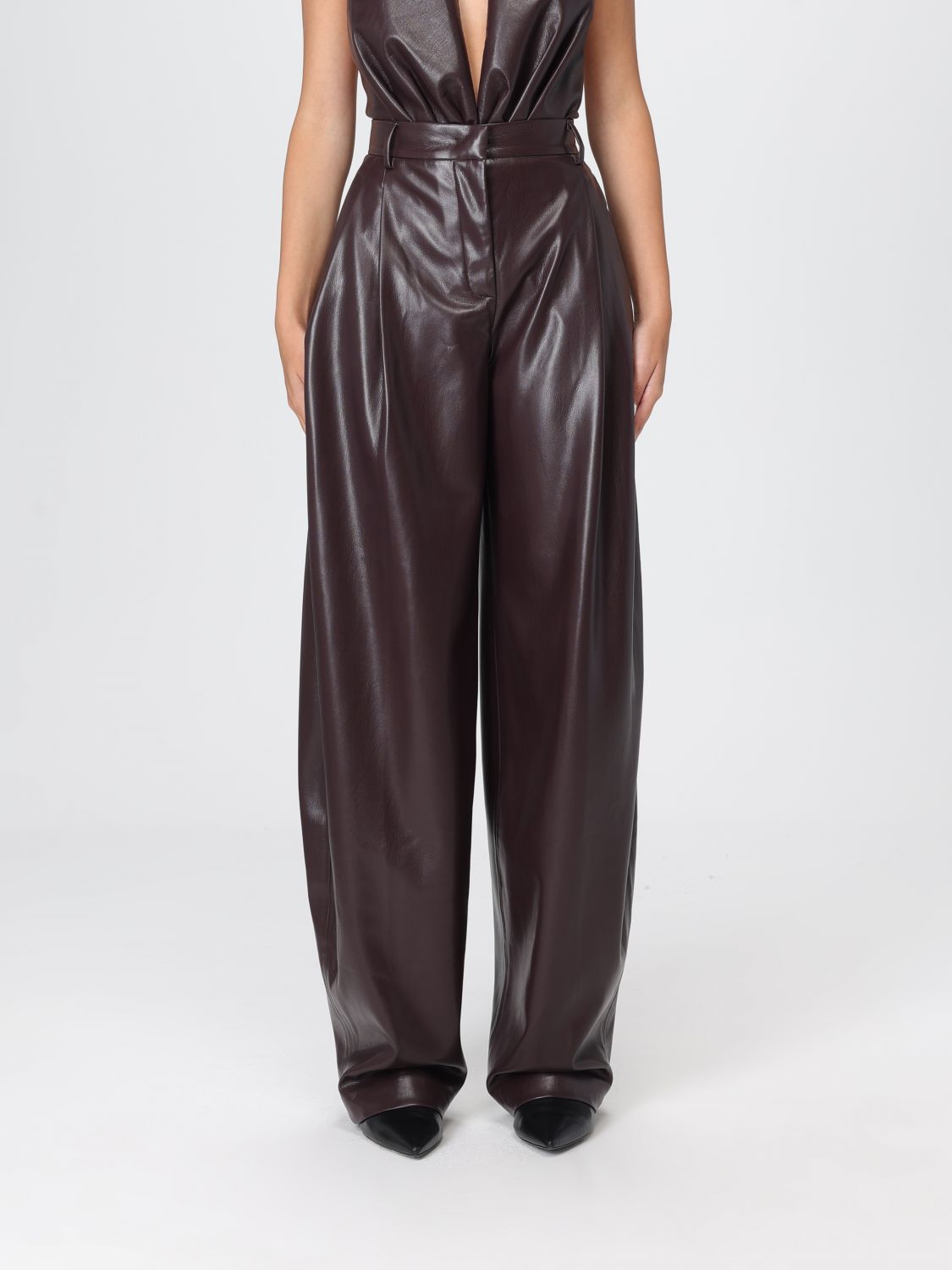 The Andamane Pants Andamane Woman Color Wine In Burgundy