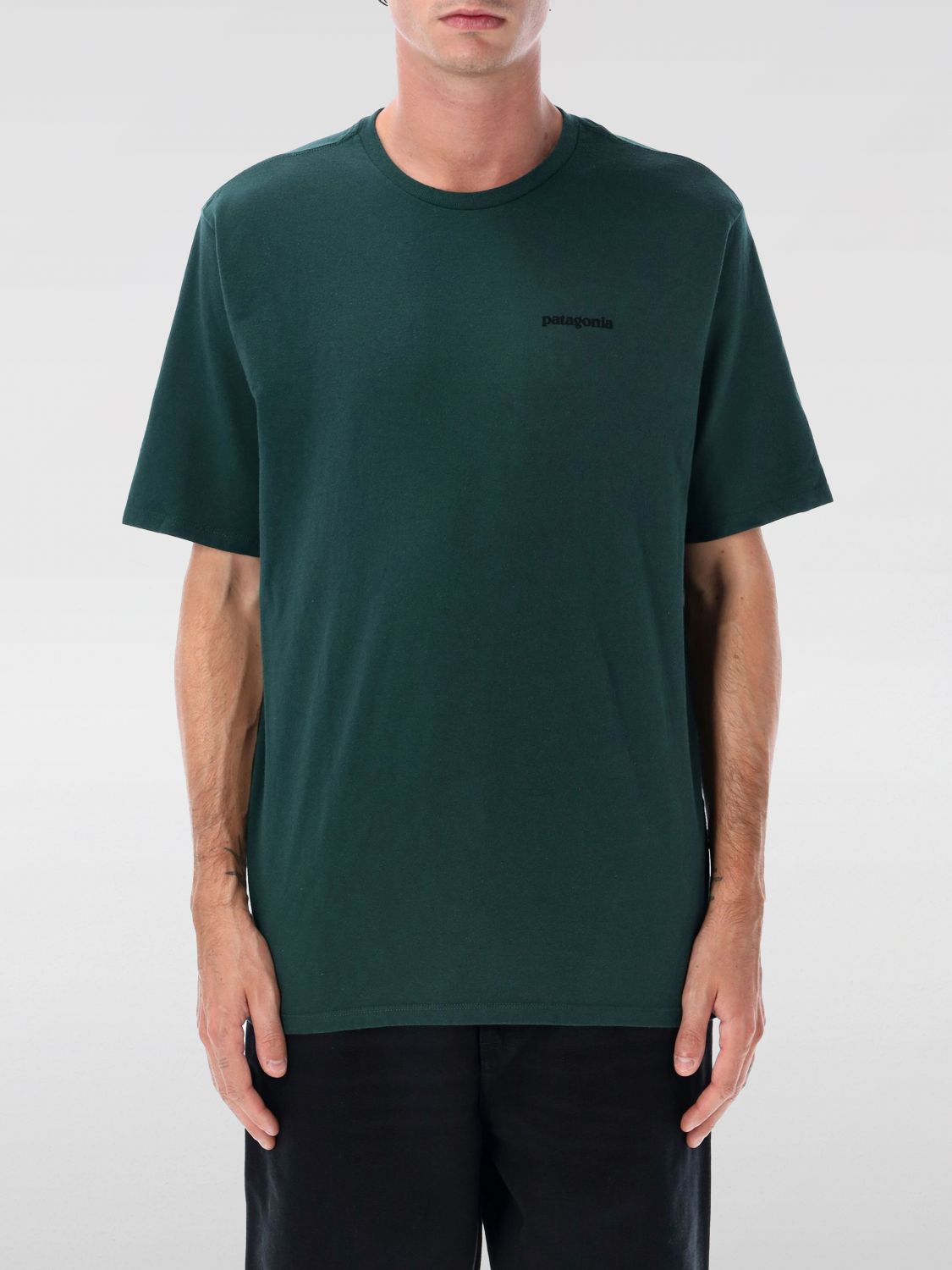 Patagonia T-shirt P-6 Logo Responsibili In Green