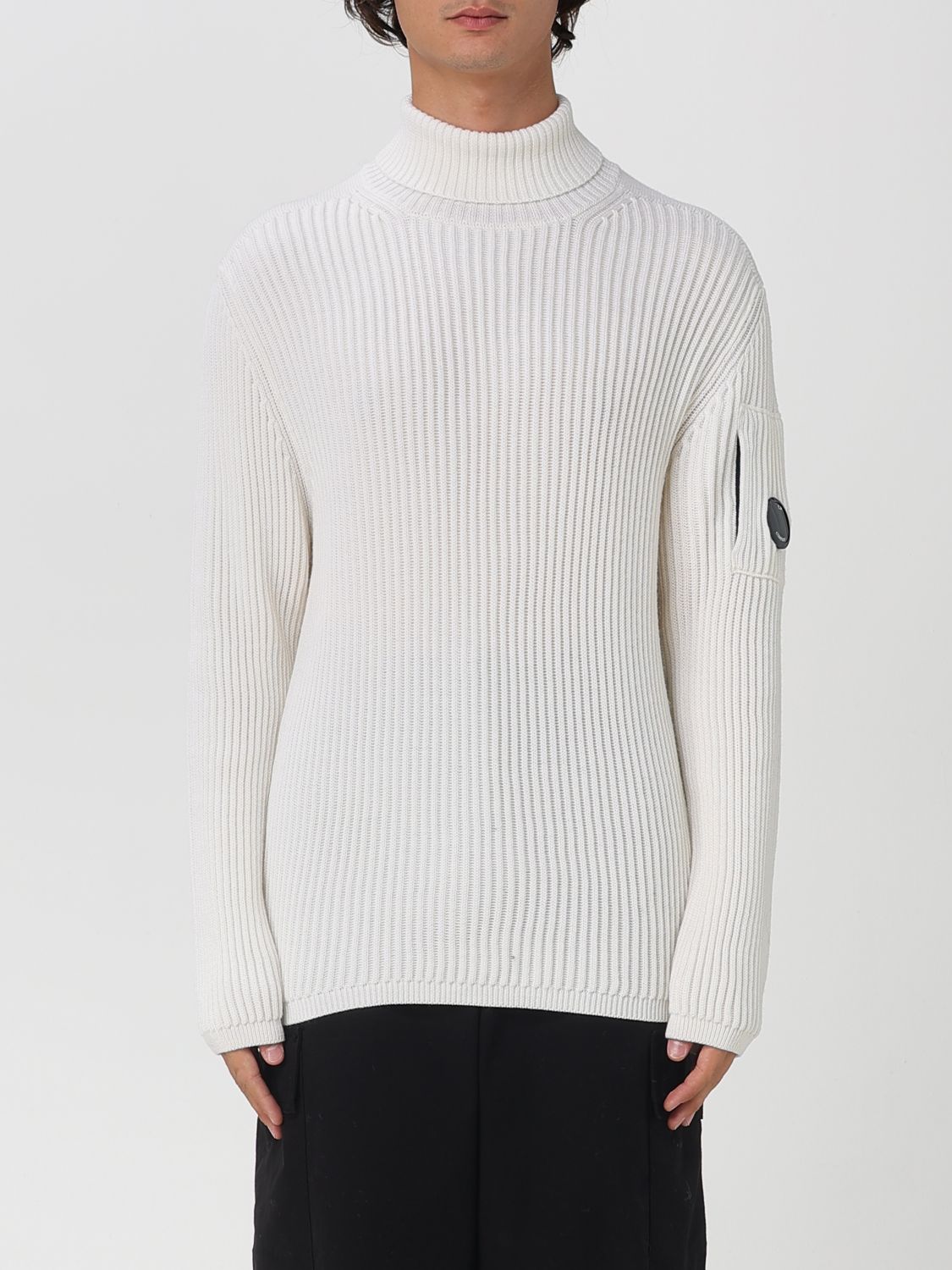 C.p. Company Sweater C. P. Company Men Color White In White