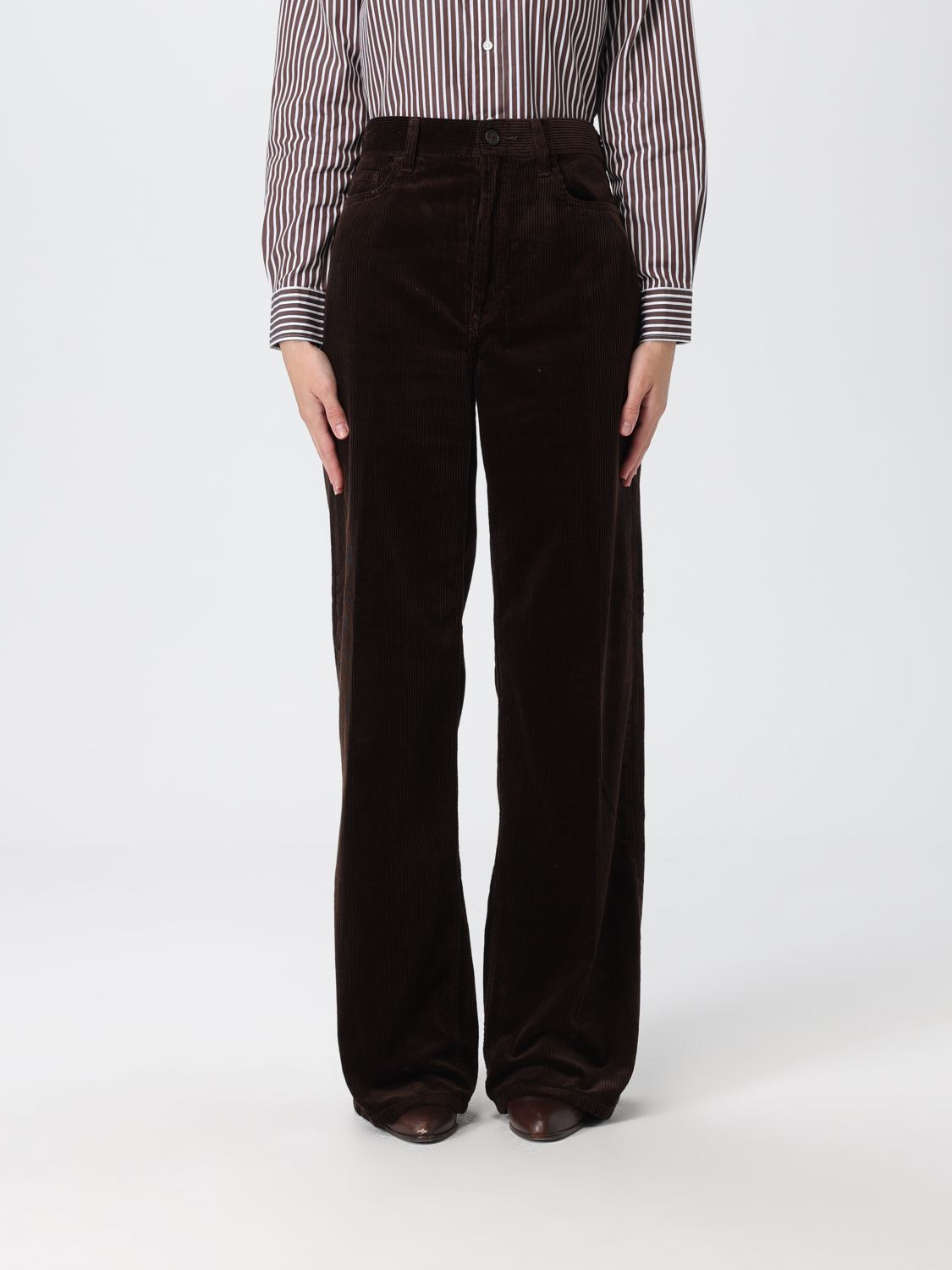 Polo Ralph Lauren Pants  Woman Color Brown