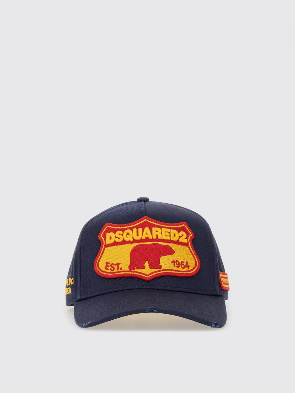 Hat DSQUARED2 Men color Blue