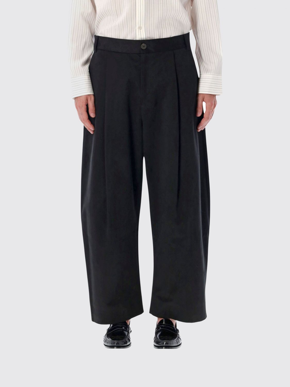 Studio Nicholson Pants  Men Color Black In Black