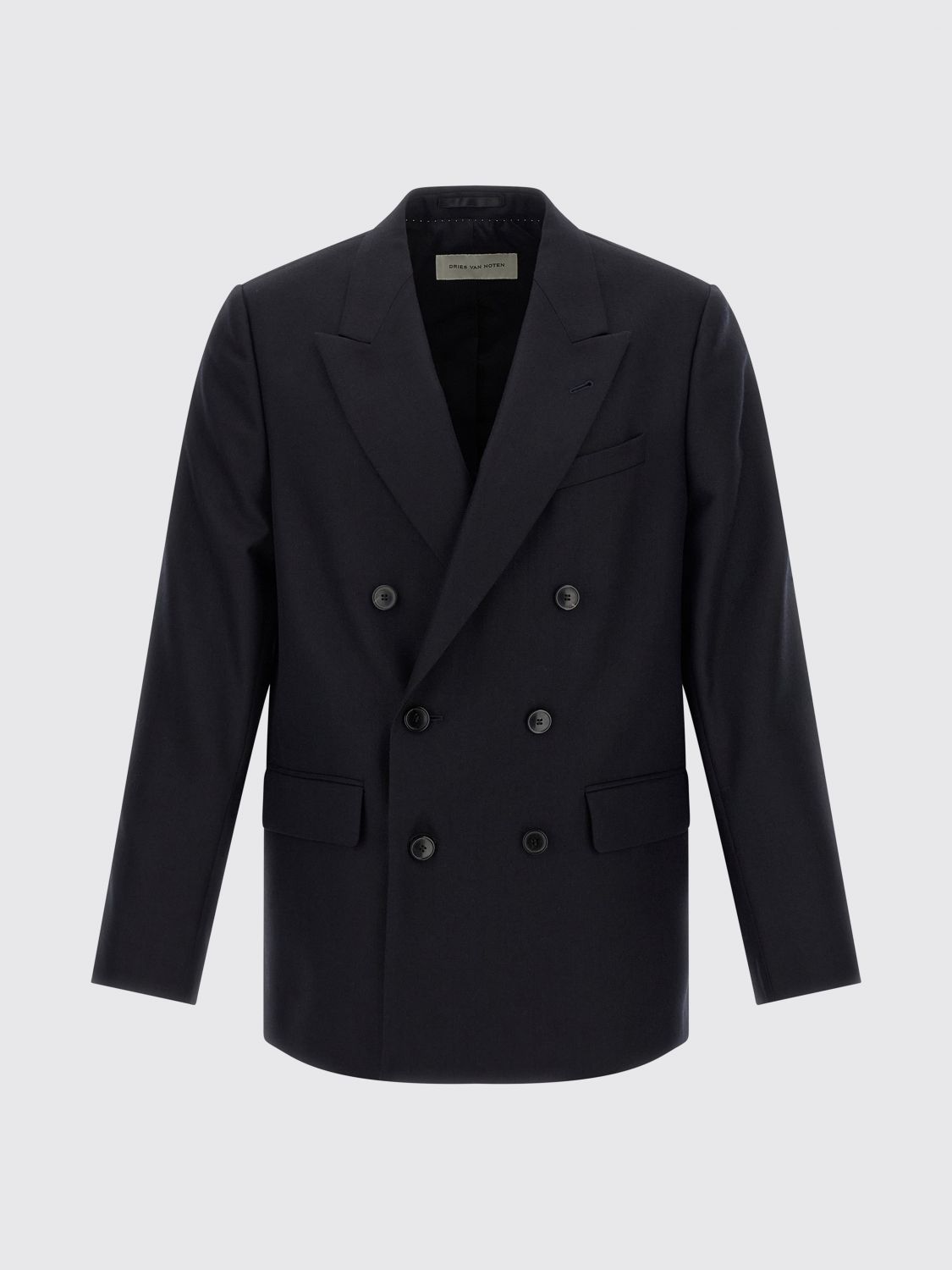 Jacket DRIES VAN NOTEN Men color Blue