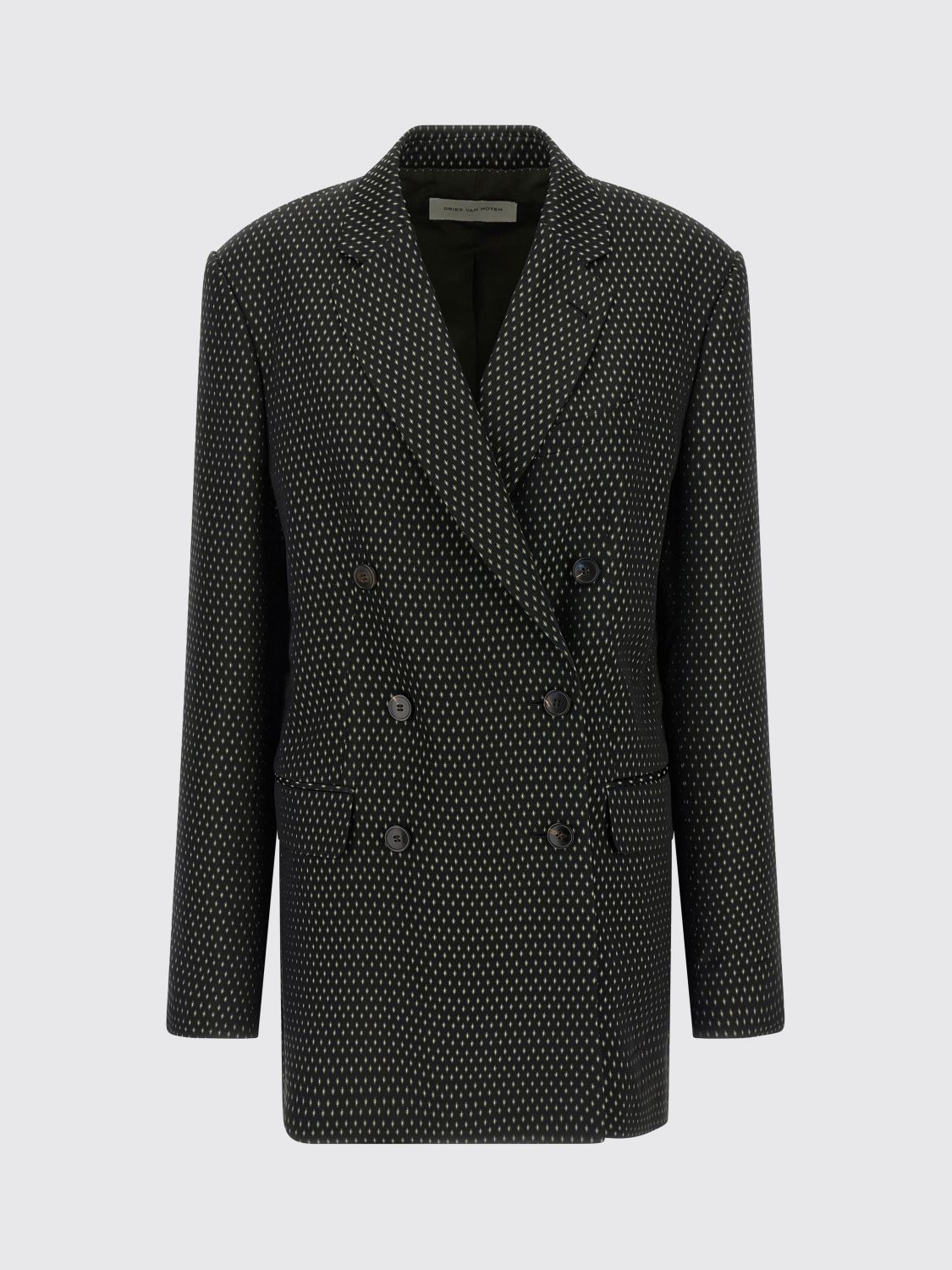 Dries Van Noten Jacket  Woman Color Black In Black