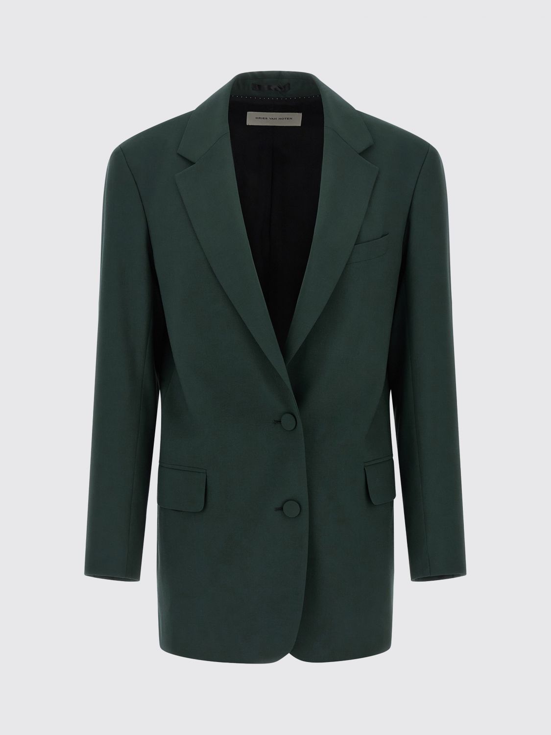 Dries Van Noten Jacket  Woman Color Green In Green