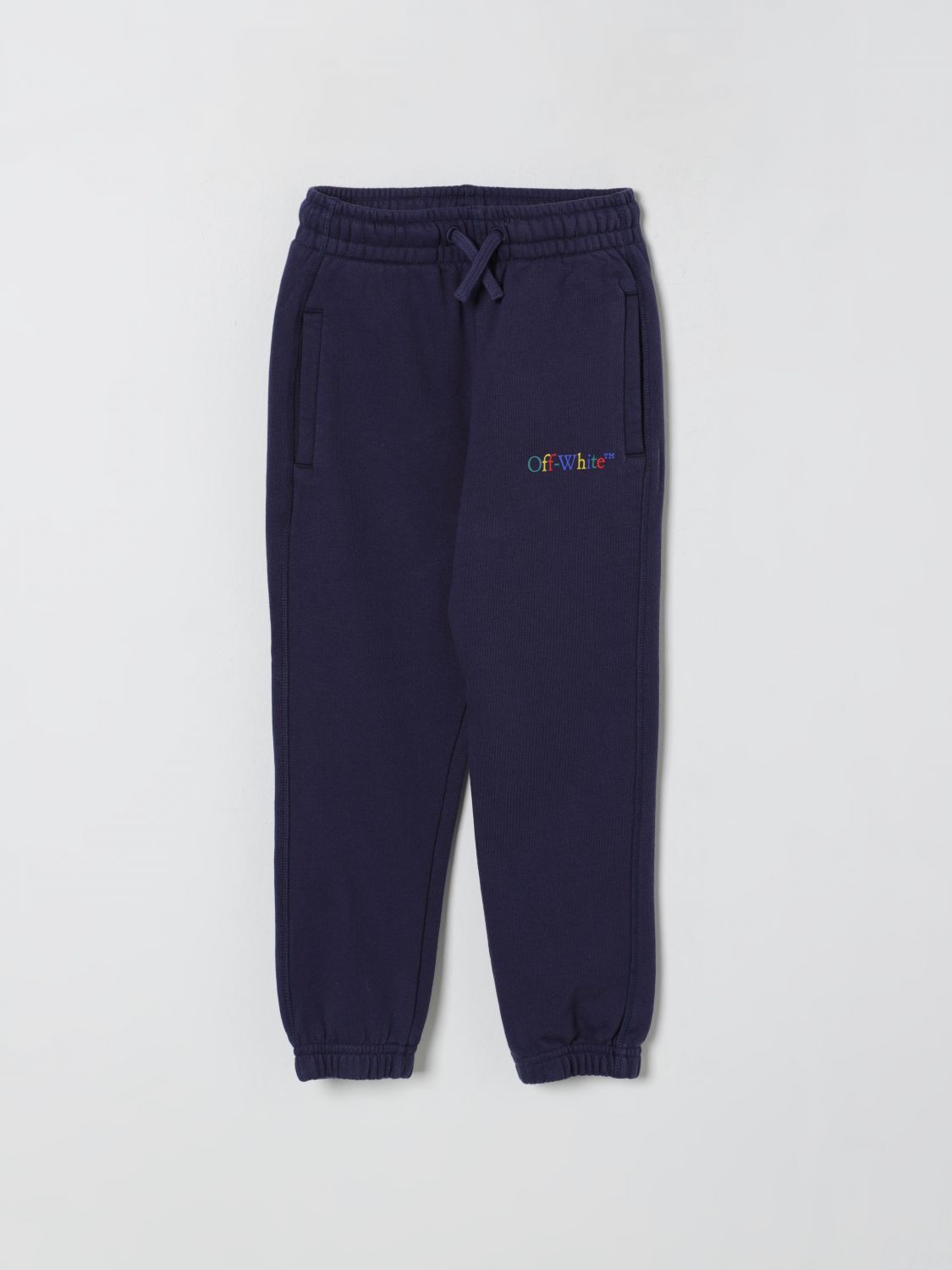 Off-white Pants  Kids Kids Color Multicolor In Blue