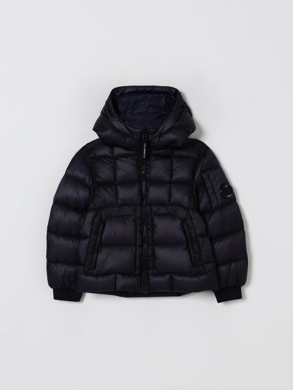 C.p. Company Jacket C. P. Company Kids Color Blue In Black