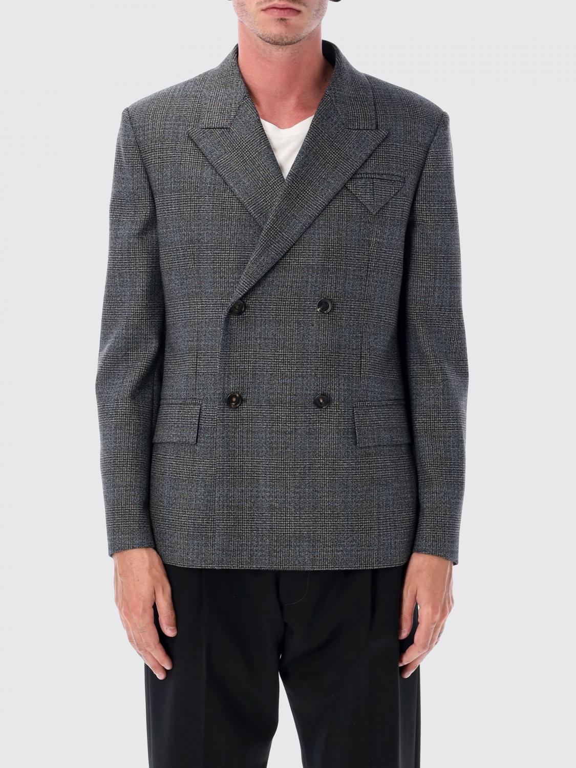 Bottega Veneta Jacket  Men Color Grey In Gray
