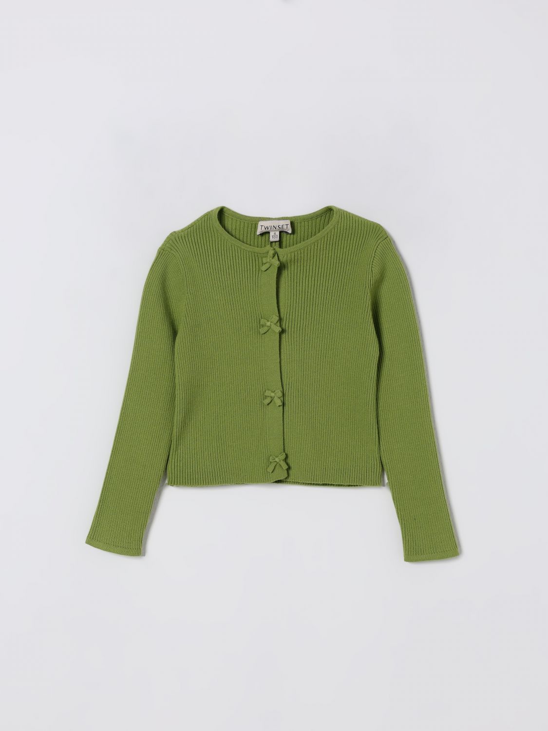 Twinset Sweater  Kids Color Oil In Green