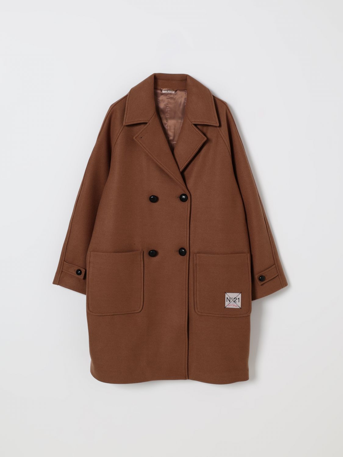 N°21 Jacket N° 21 Kids Color Camel In Brown