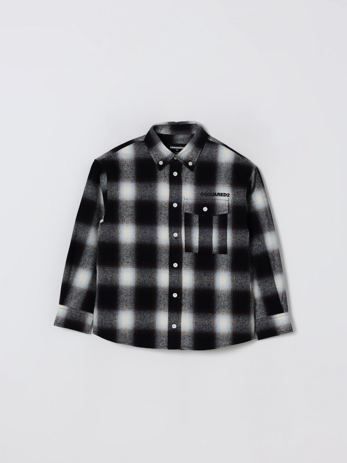 Dsquared2 Shirt  Kids Color Black In Black