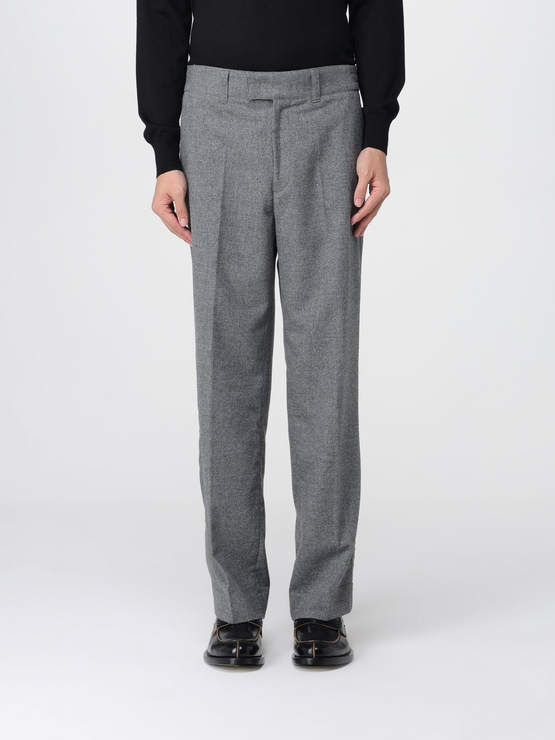 Paolo Pecora Pants  Men Color Grey In Gray