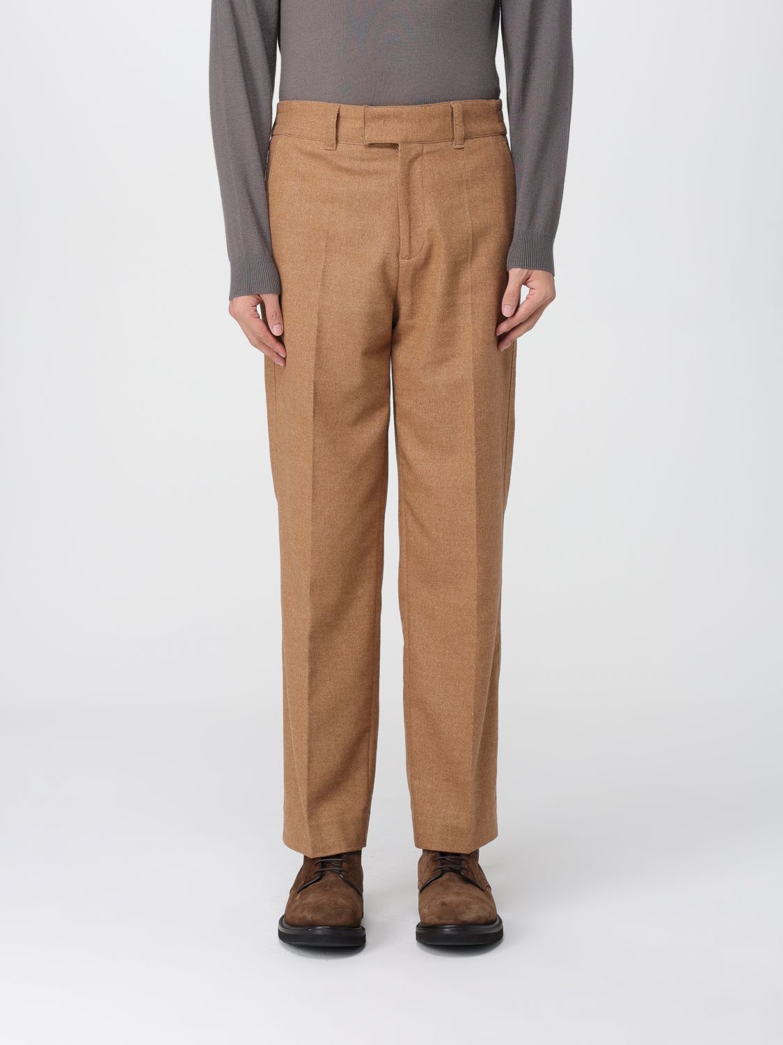 Paolo Pecora Pants  Men Color Camel In Brown