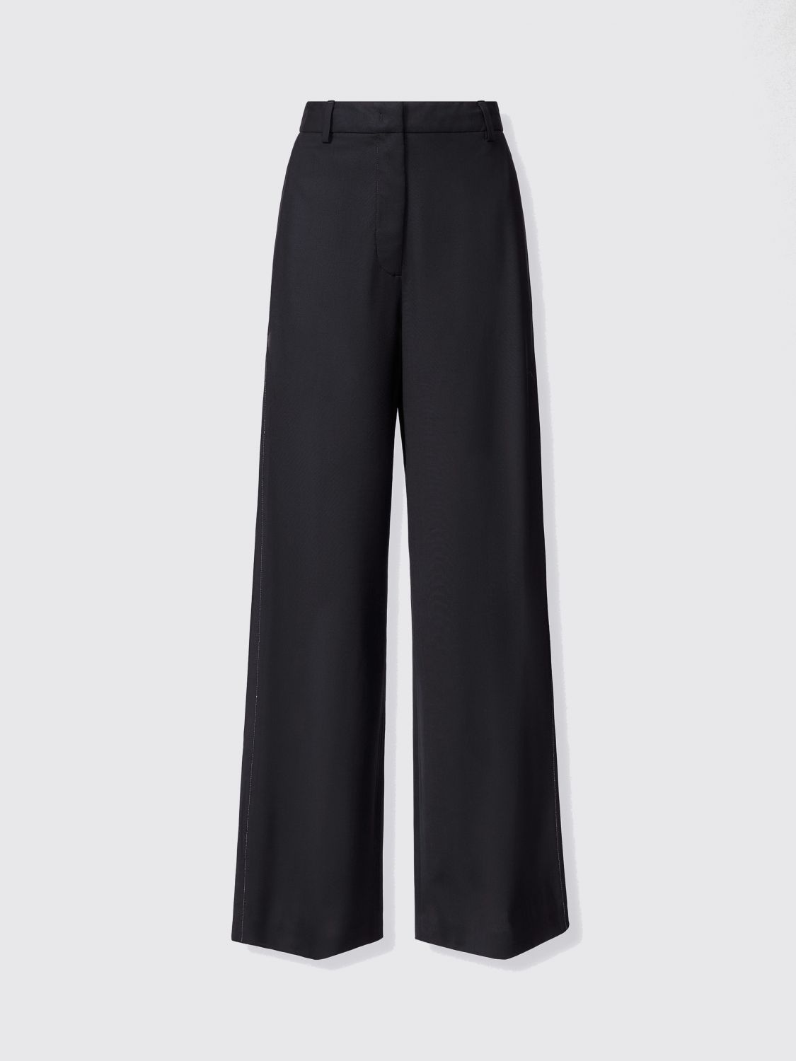 Fabiana Filippi Regular Fit Black Trousers In Brown