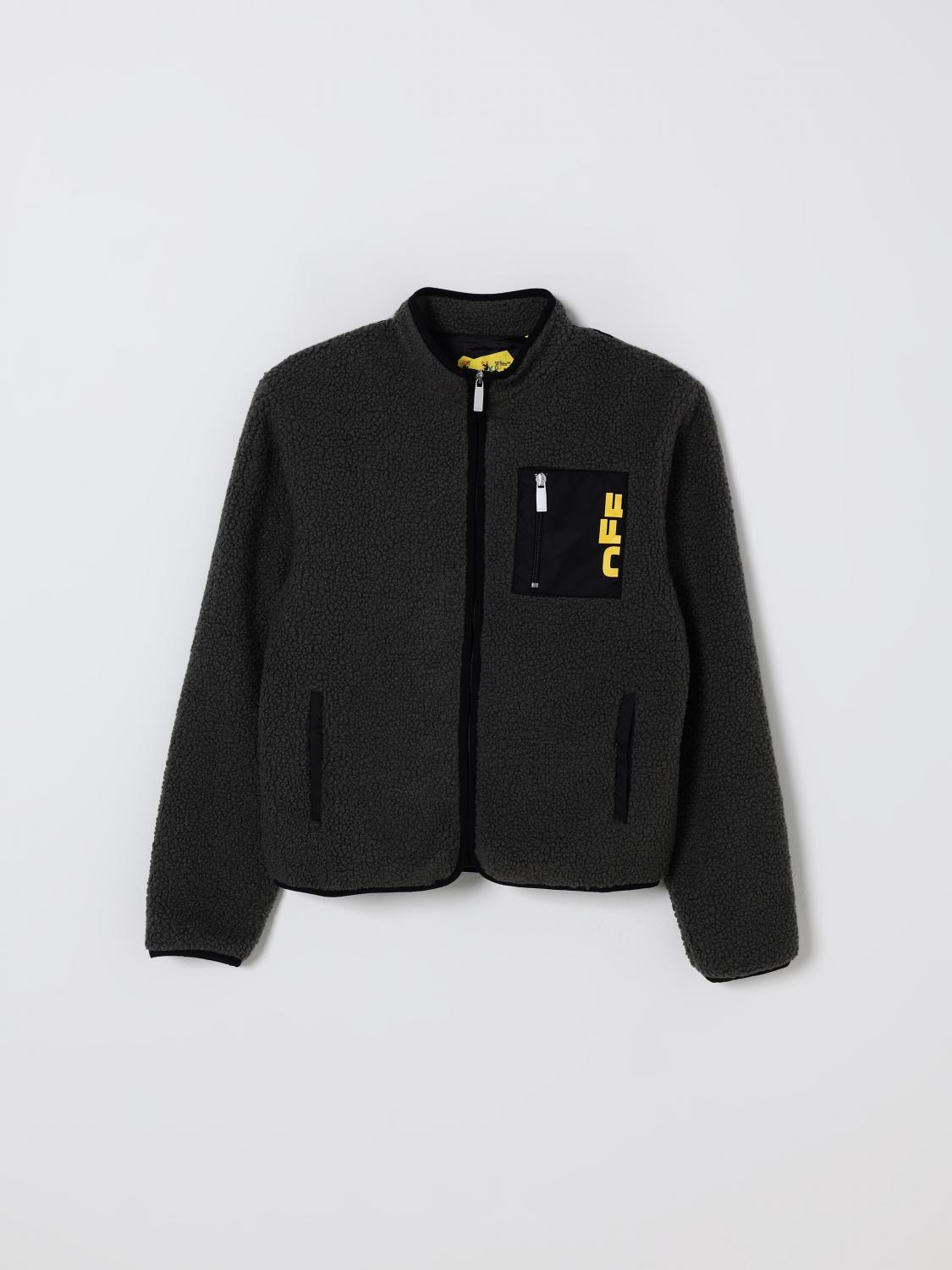 OFF-WHITE KIDS Jacket Kids color Grey　OFF-WHITE KIDS ジャケット キッズカラー グレー OFF-WHITE