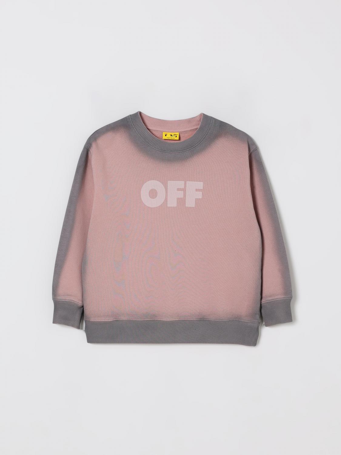 OFF-WHITE KIDS Sweater Kids color Pink　OFF-WHITE KIDS セーター キッズカラー ピンク OFF-WHITE