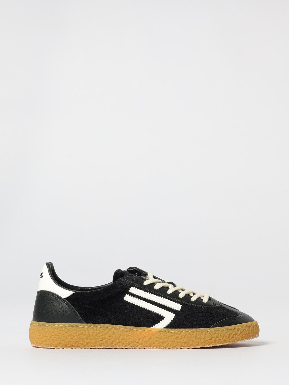 Puraai Stripe-detail Sneakers In Black