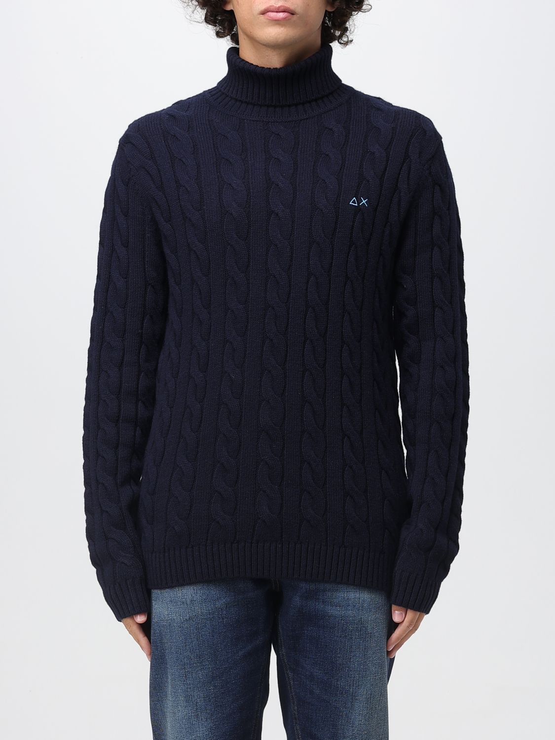 Sun 68 Sweatshirt Sun68 Men Color Blue