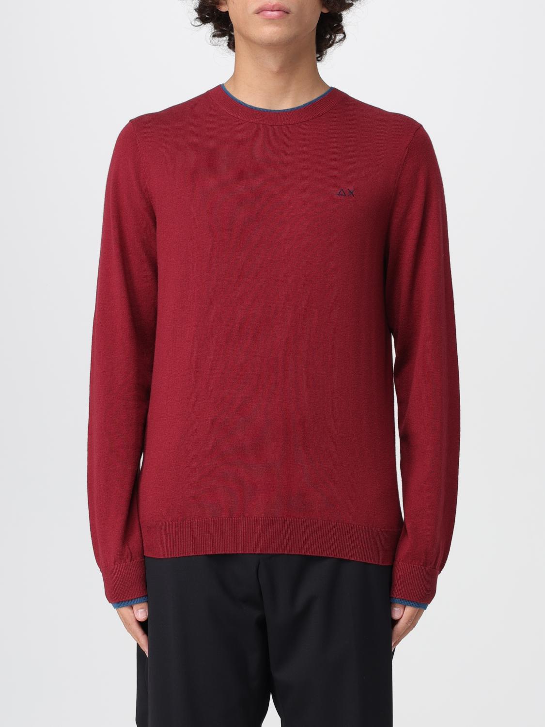 Sun 68 Sweatshirt Sun68 Men Color Burgundy