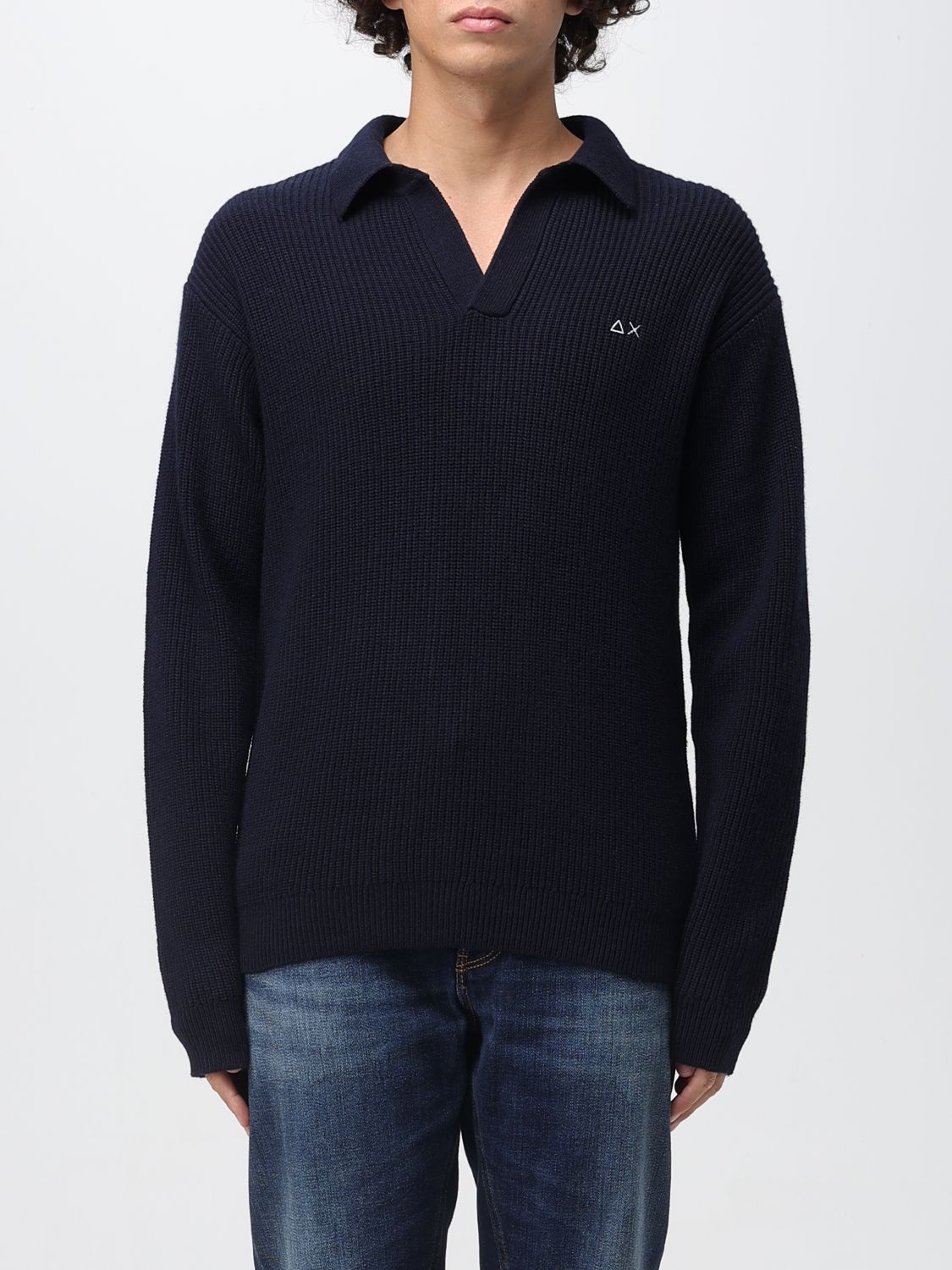 Sun 68 Sweatshirt Sun68 Men Color Blue