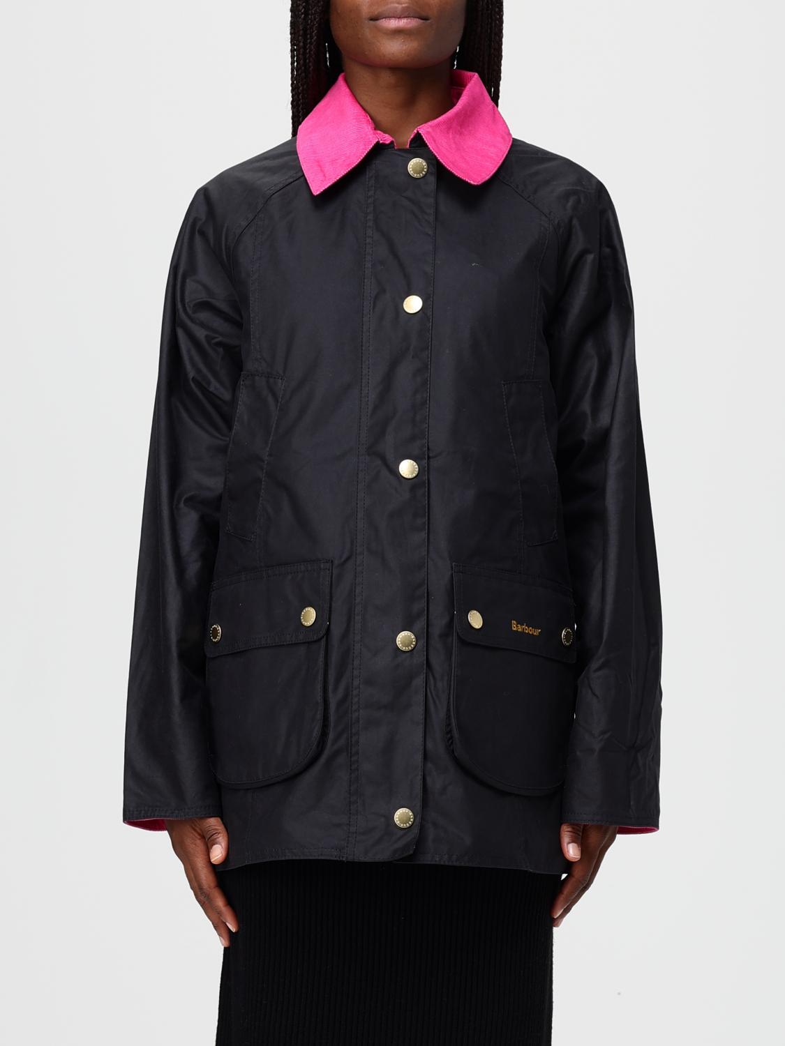 Barbour Icons Modern Beadnell Waxed Jacket In Black