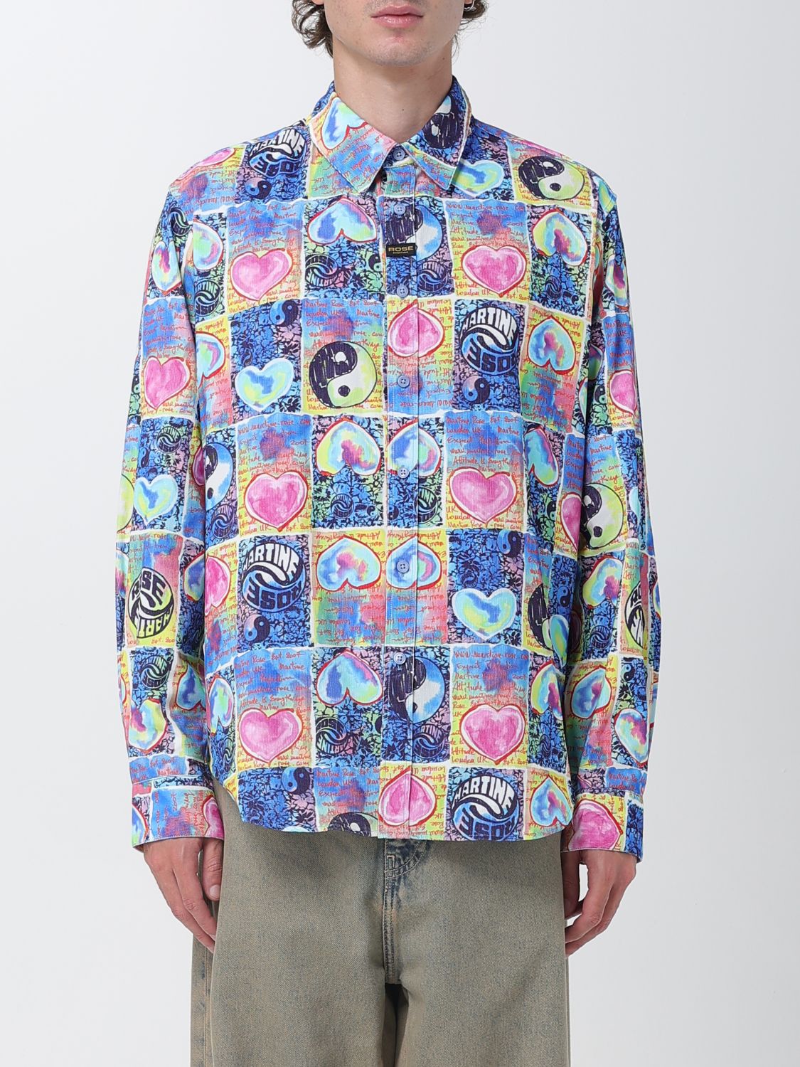 Martine Rose Classic Shirt In Multi
