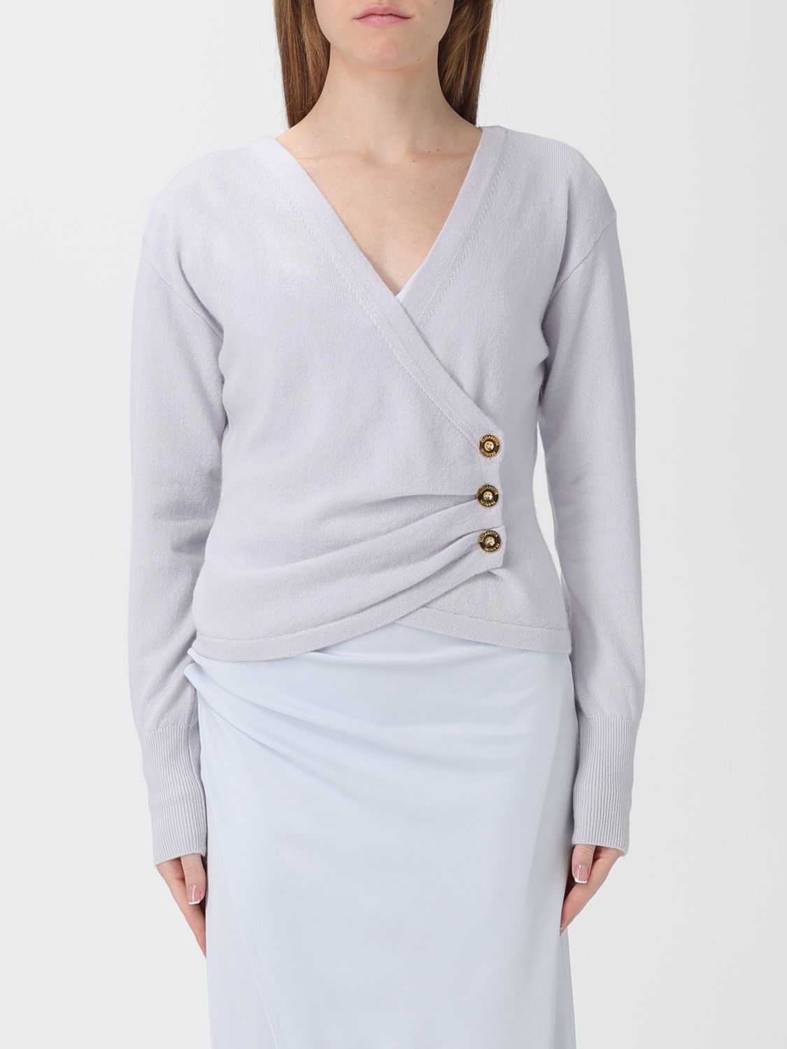 Elisabetta Franchi Sweater  Woman Color Sky In Multi