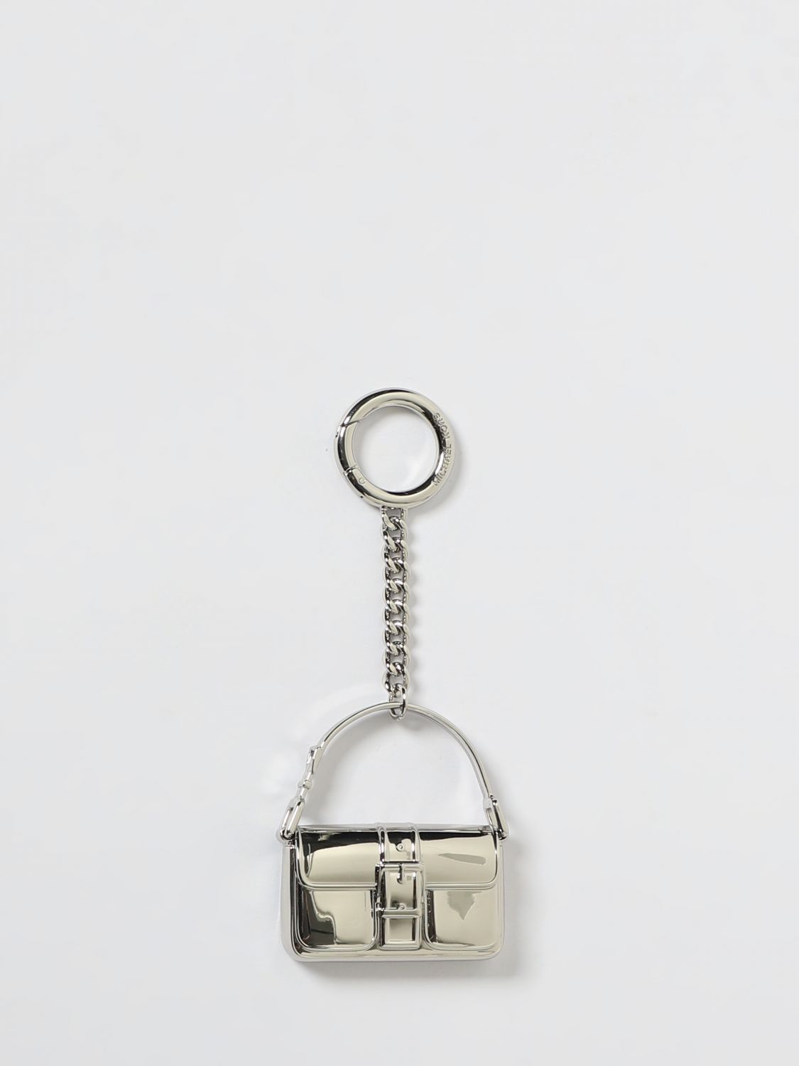 Michael Kors Key Chain Woman Color Silver In Silver
