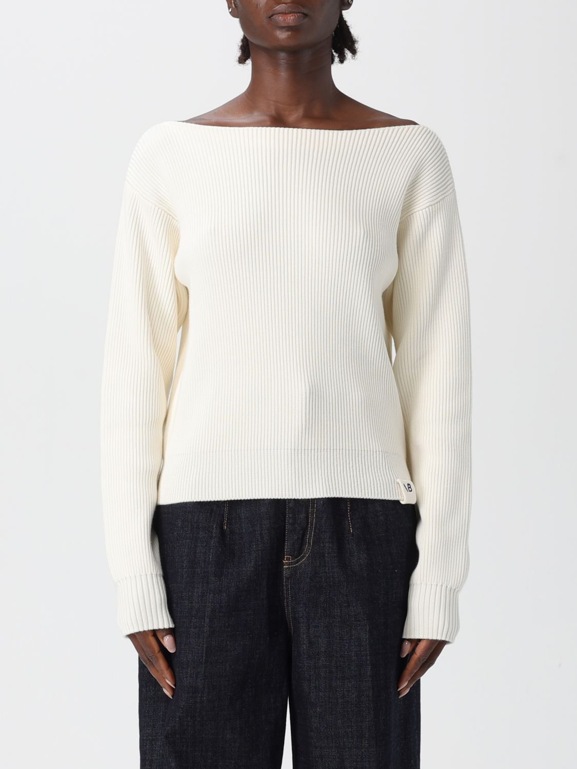 Victoria Beckham Sweater Victoria Woman Color Ivory In White