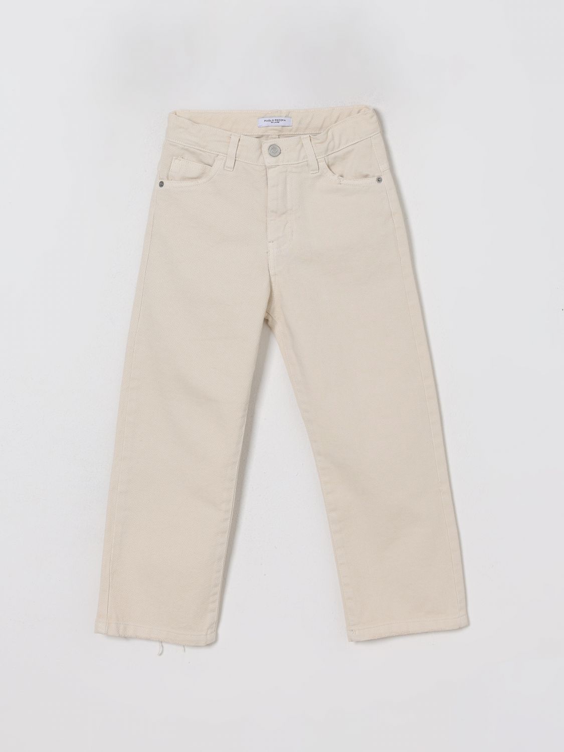 Paolo Pecora Pants  Kids Color Butter In Neutral