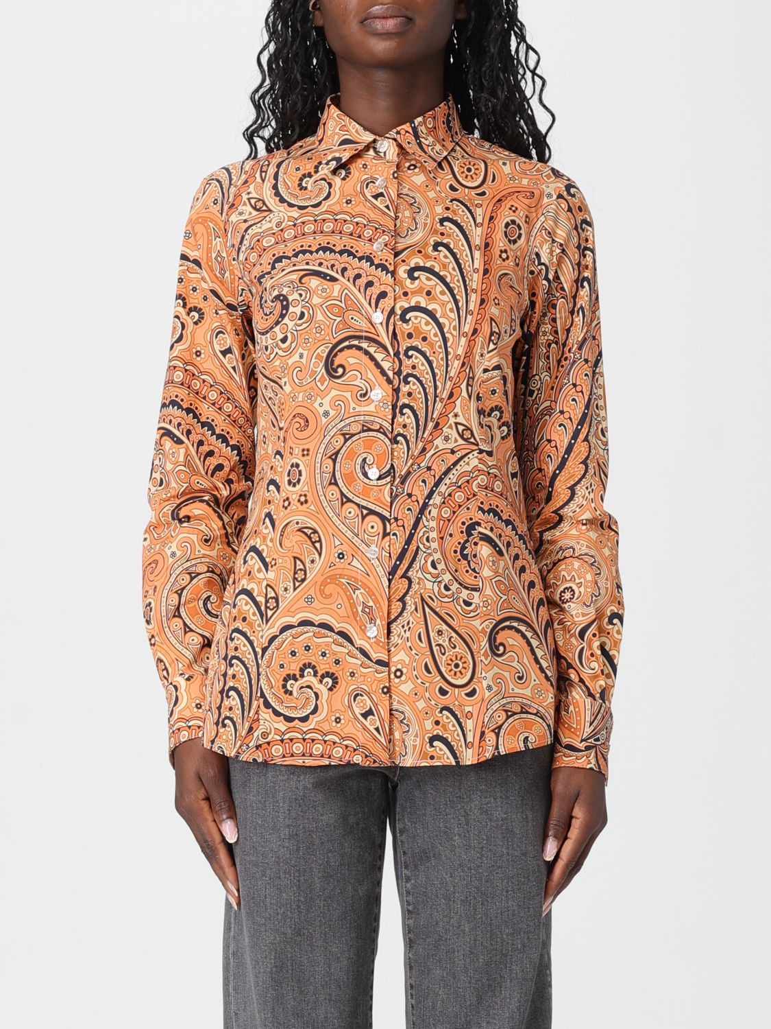 Etro Shirt Woman color Multicolor