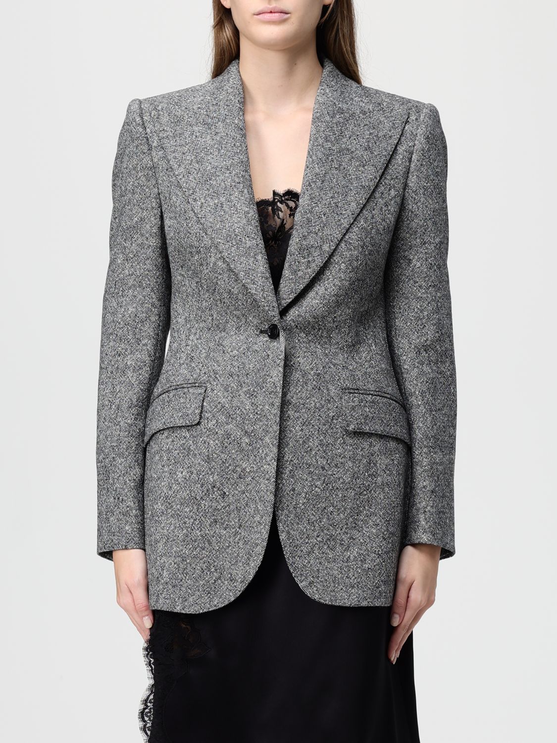Blazer DOLCE & GABBANA Woman color Grey