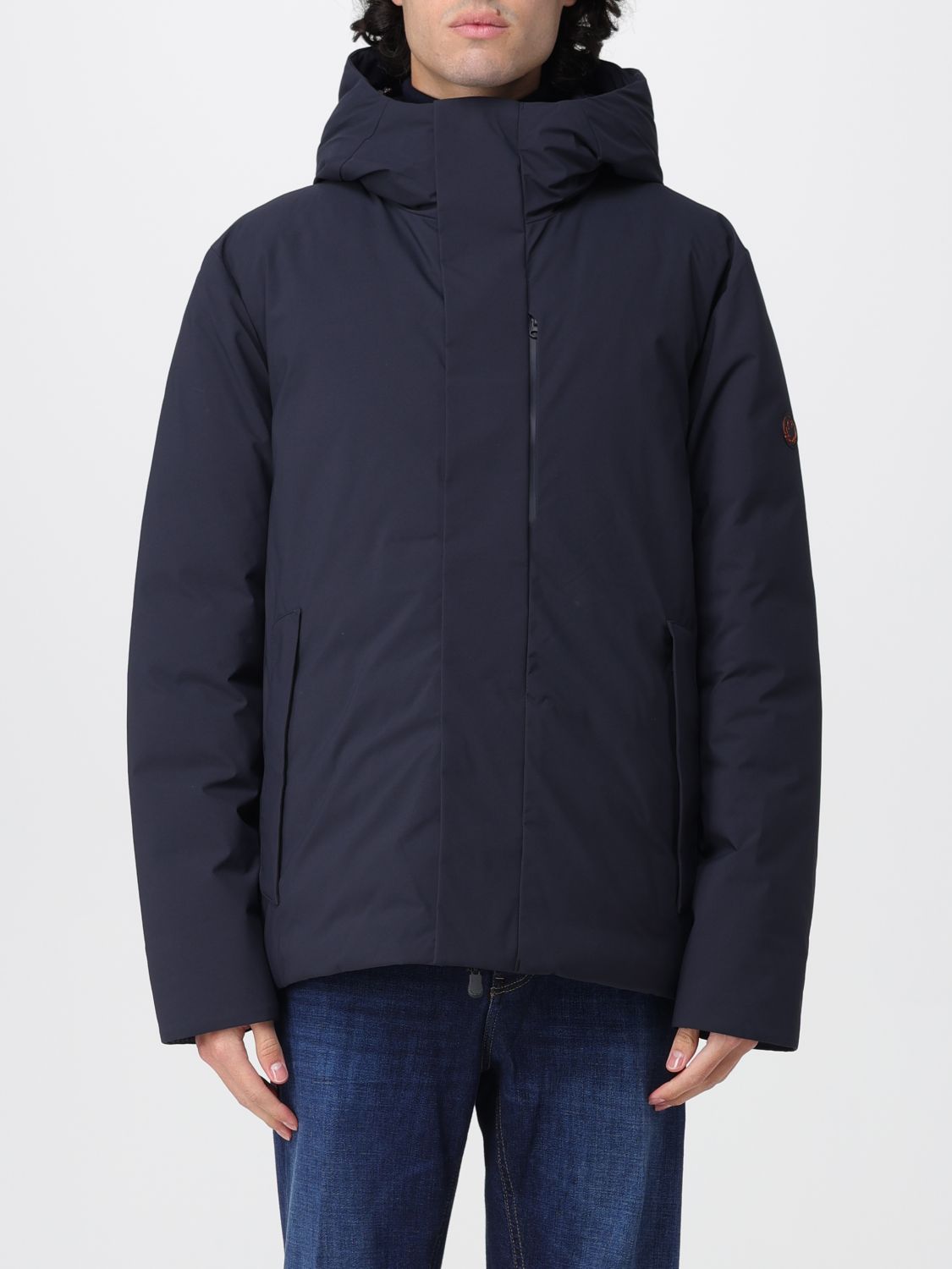 Save The Duck Jacket  Men Color Blue In Blue