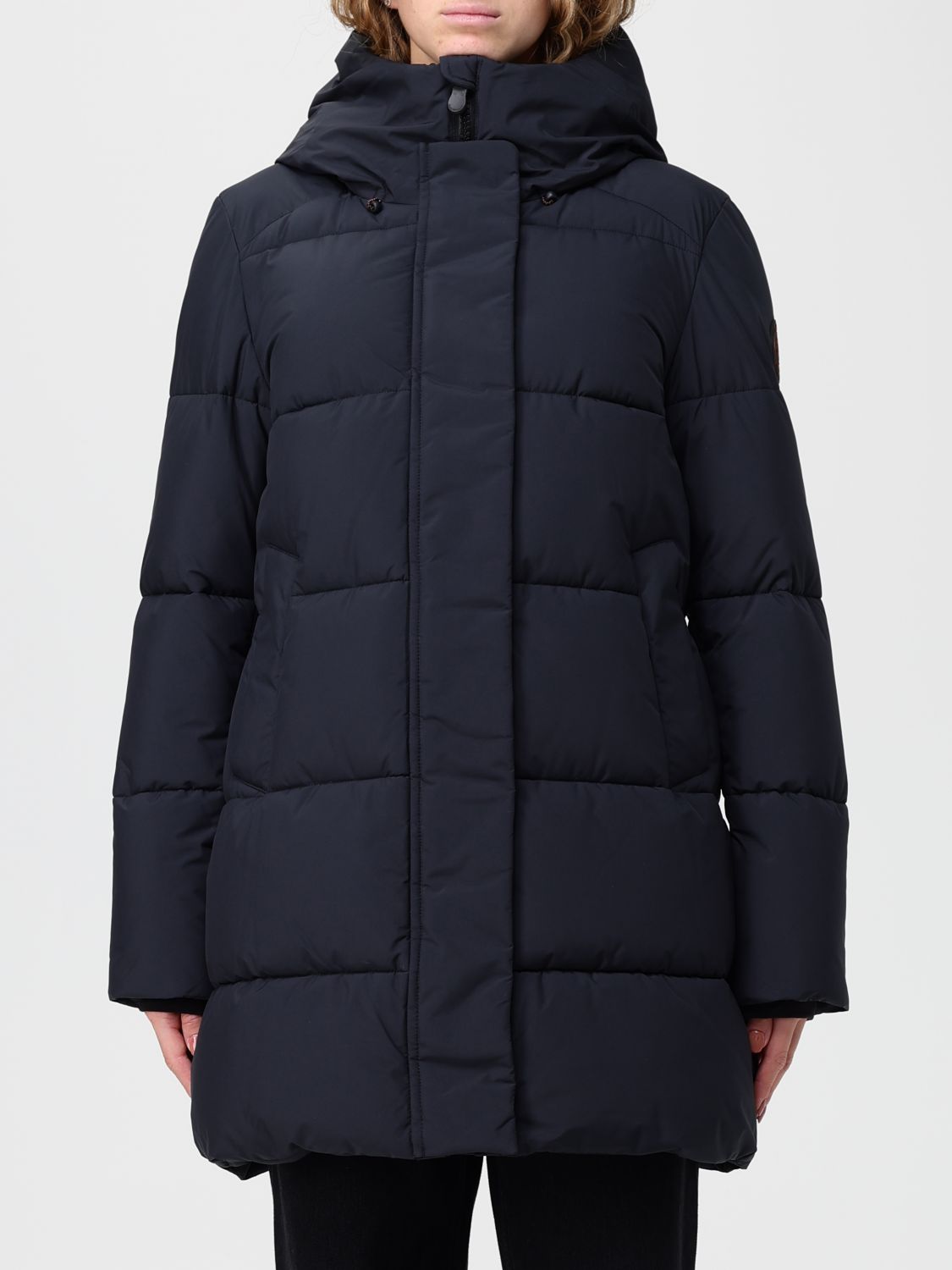 Save The Duck Bethany Waterproof Hooded Quilted Parka In Black