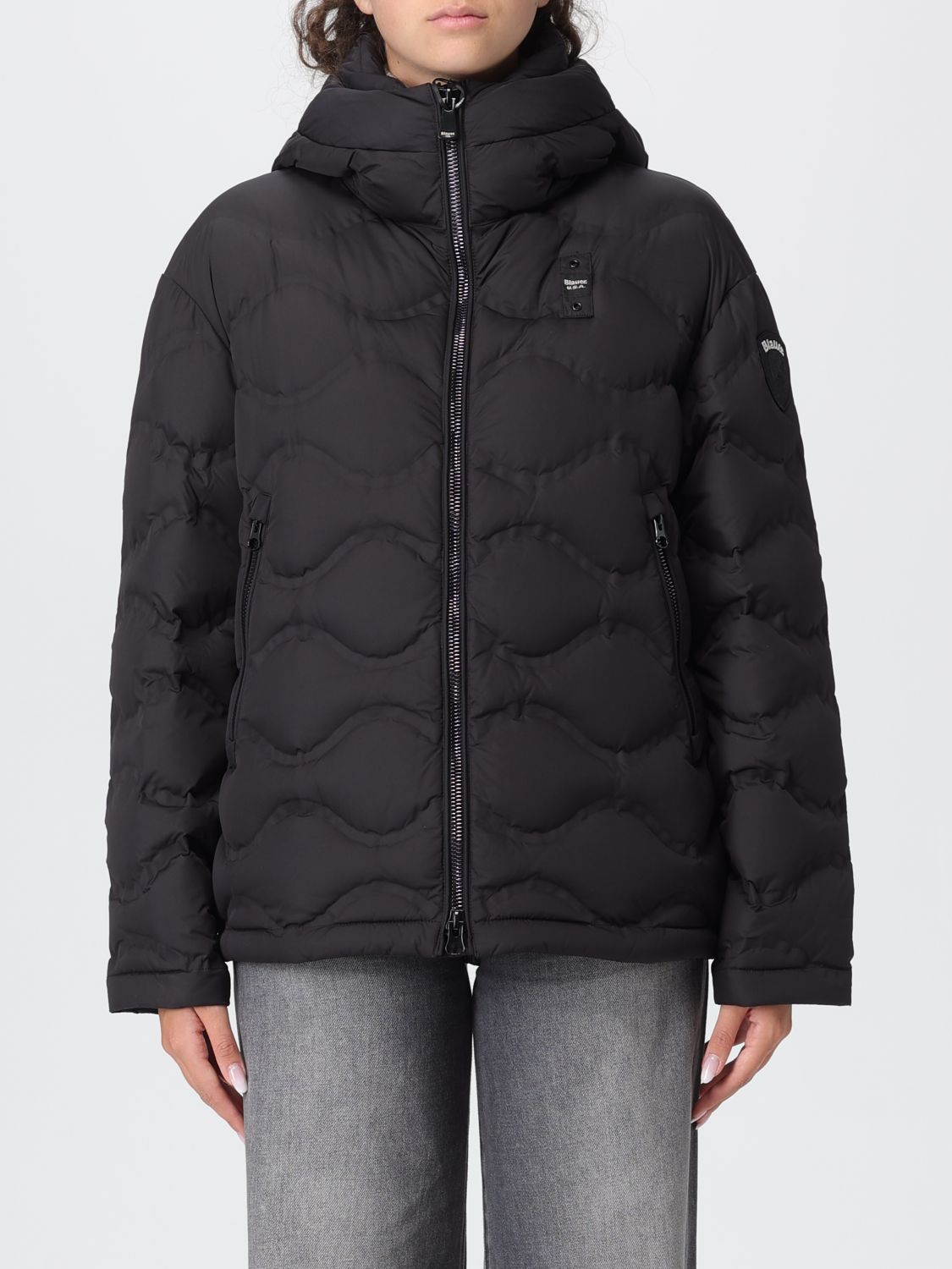 Blauer Jacket Woman Color Black In Black
