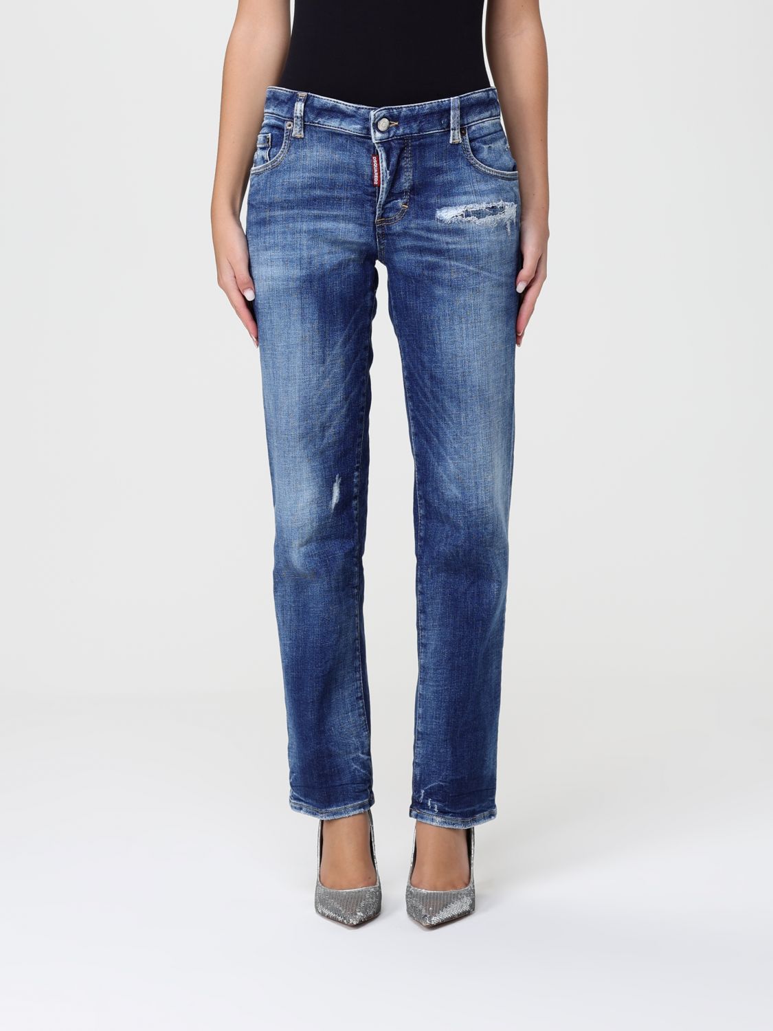 Dsquared2 Jeans  Woman Color Blue In Blue