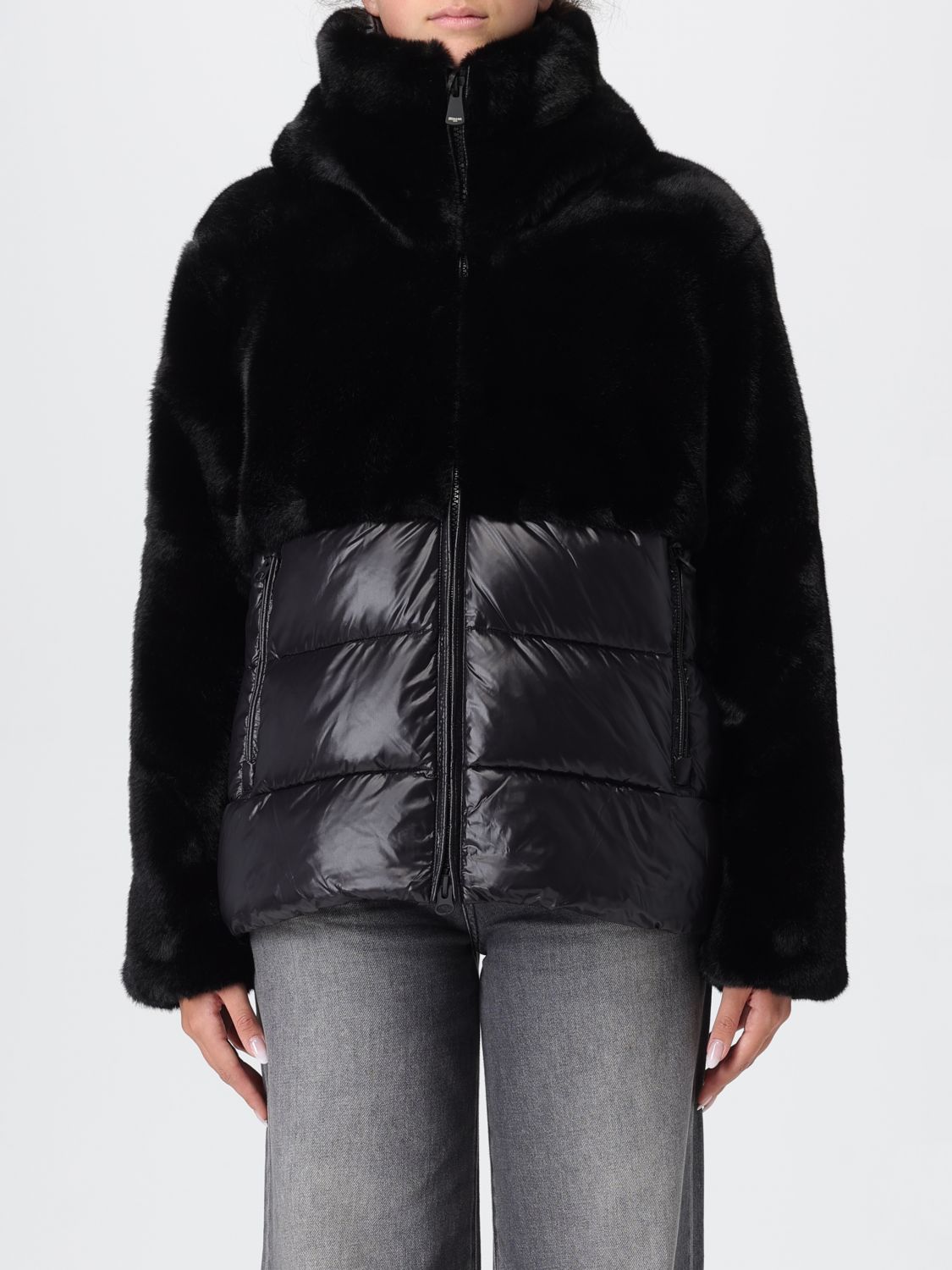 Blauer Jacket  Woman Color Black In Black