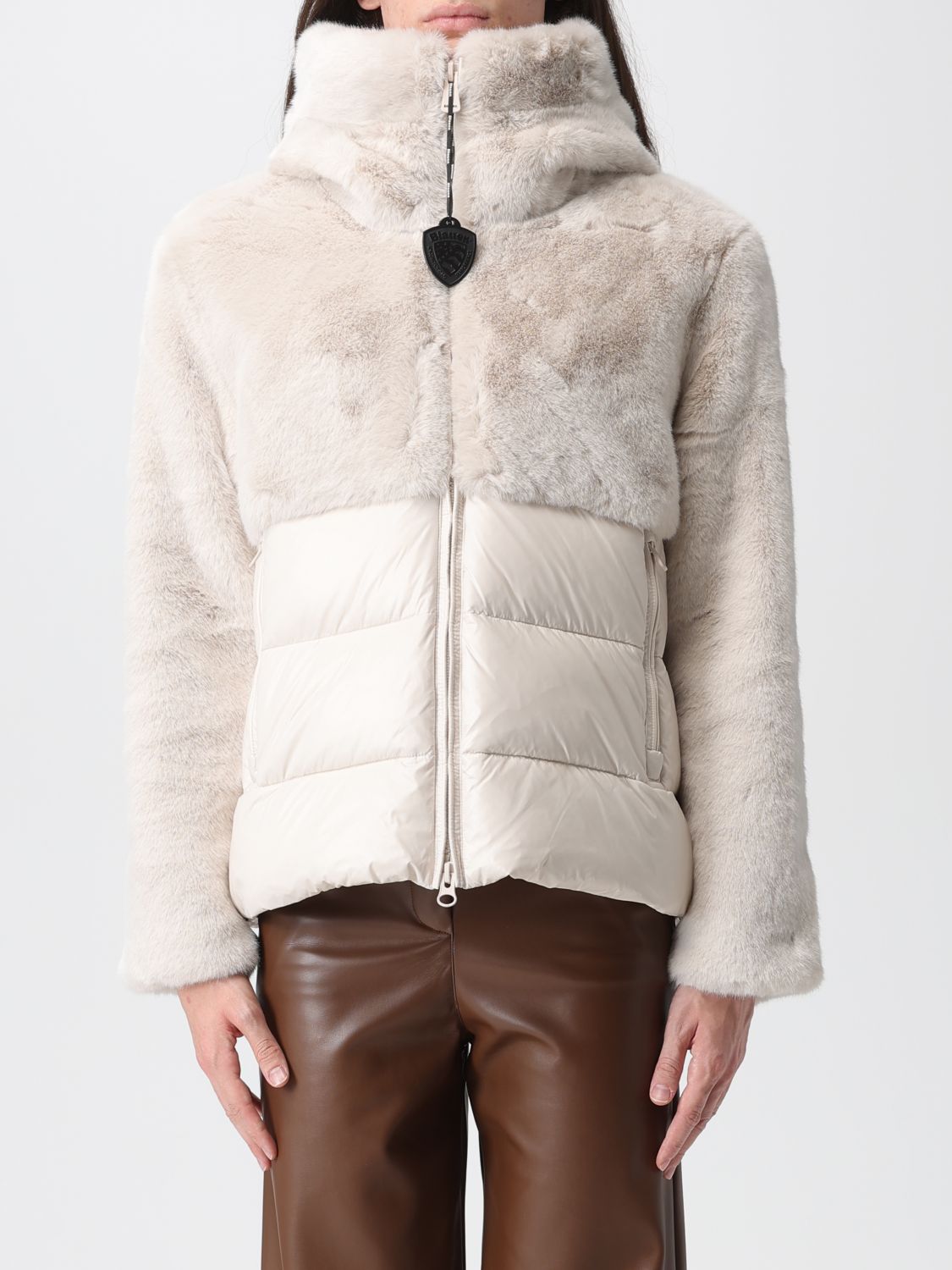 Blauer Jacket  Woman Color Grey In White