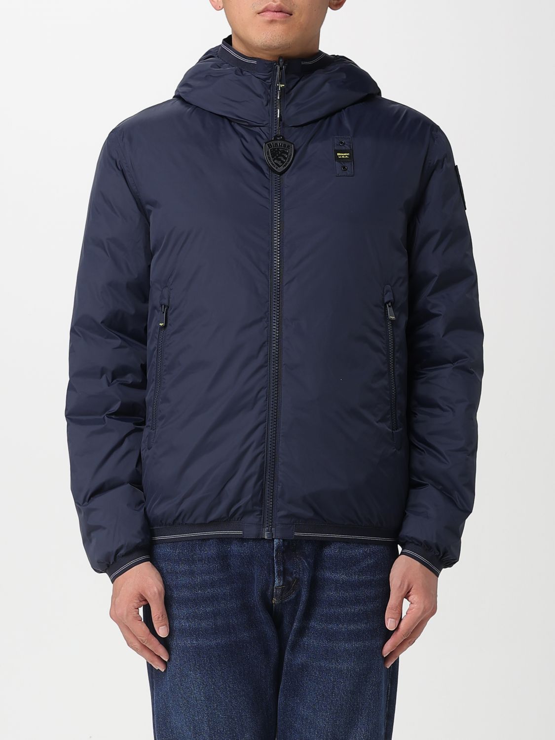Blauer Jacket  Men Color Blue In Blue