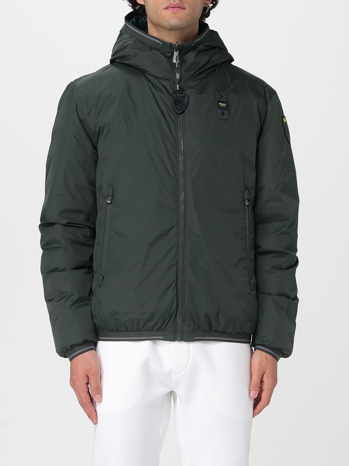 Blauer Jacket Men Color Green In Green