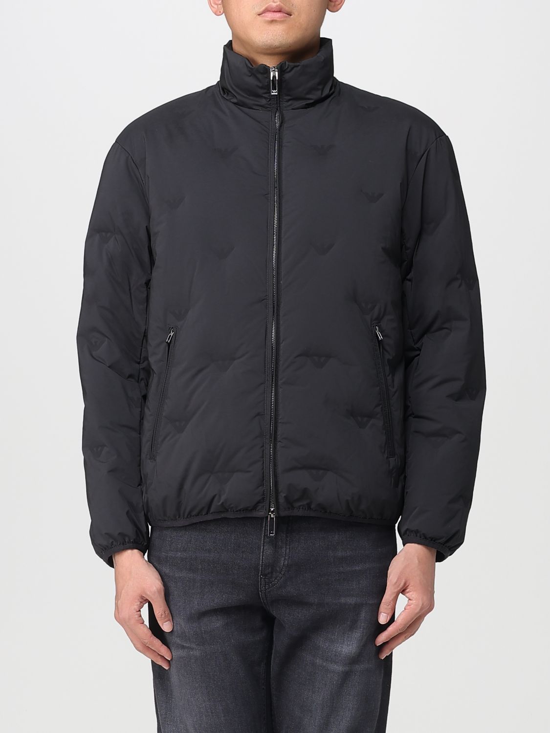 Emporio Armani Blazer  Men Color Black In Black