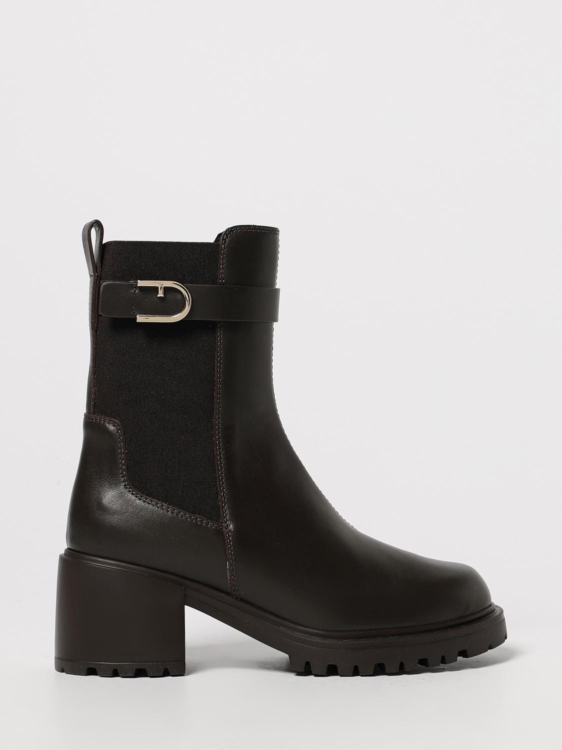 Furla 60mm Urban Chic Boots In Brown
