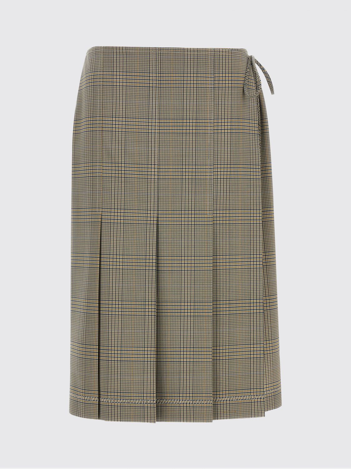 Marni Skirt  Woman Color Grey In Green