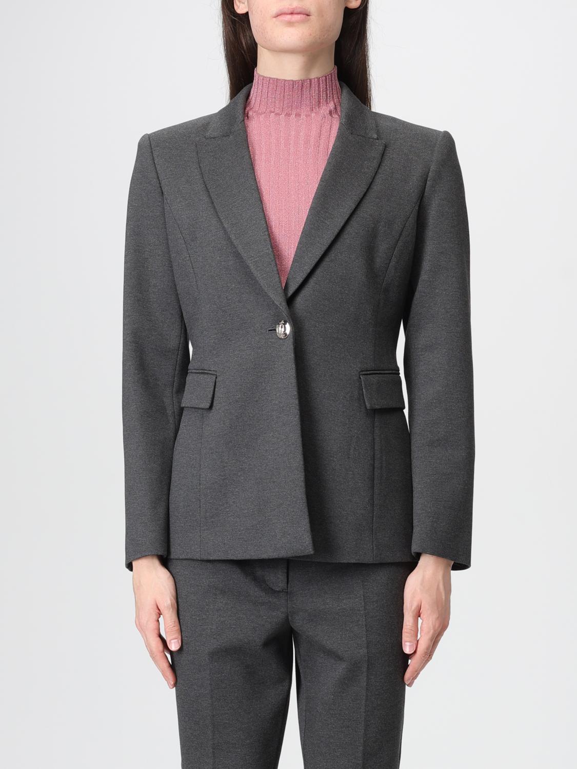 Liu •jo Jacket Liu Jo Woman Color Grey In Multi